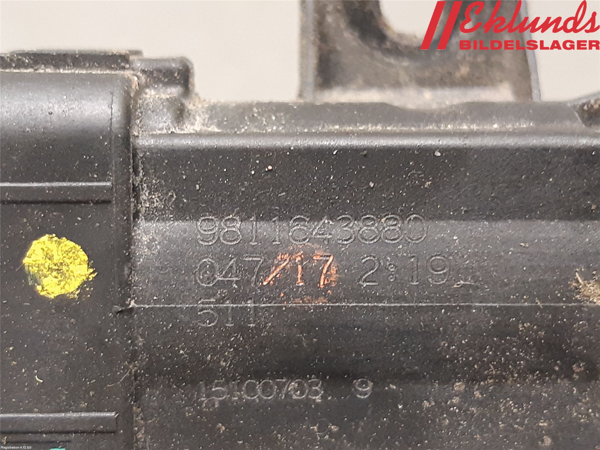 Citroen BERLINGO 08-18 Vakuumventil