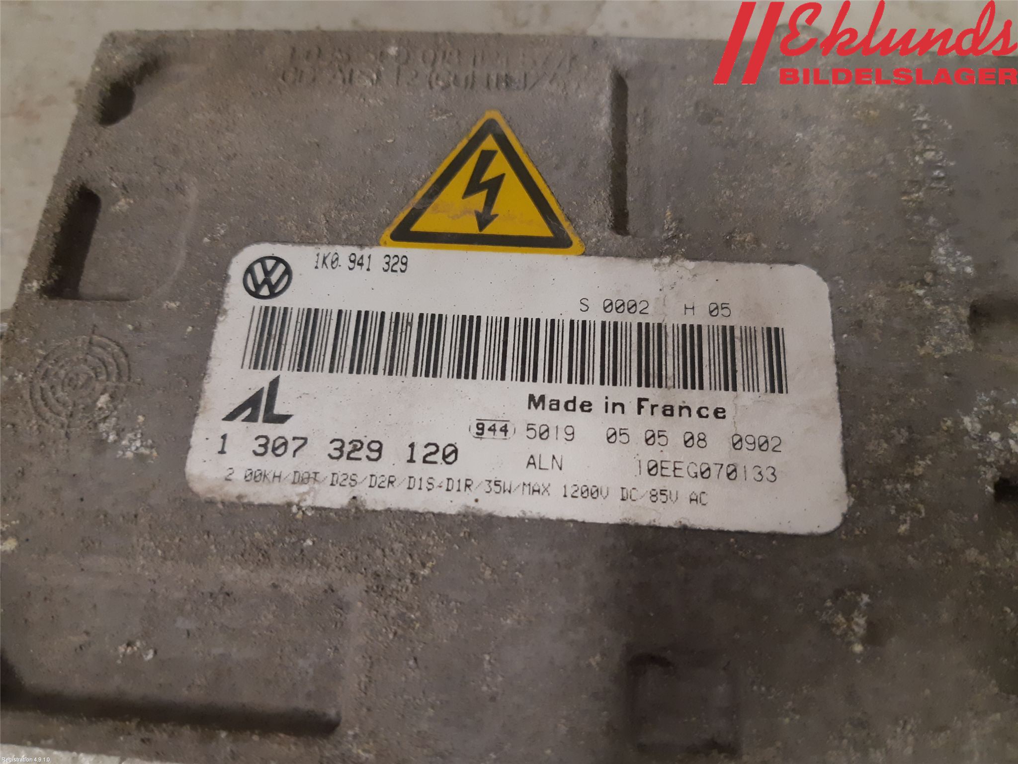 Volkswagen VW PASSAT CC 08-16 Styrenhet Strålkastare