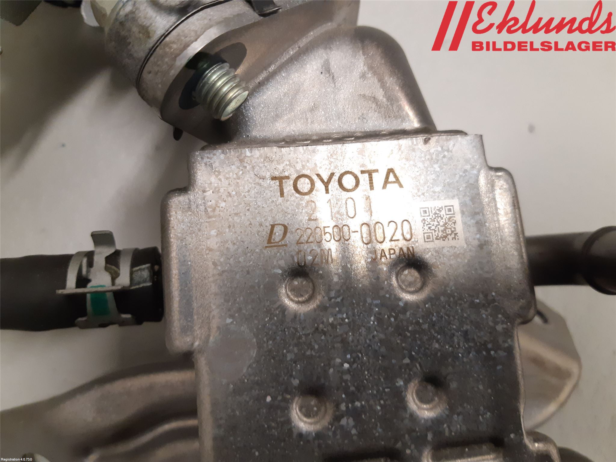 Toyota YARIS XP130 15-20 Egr Ventil