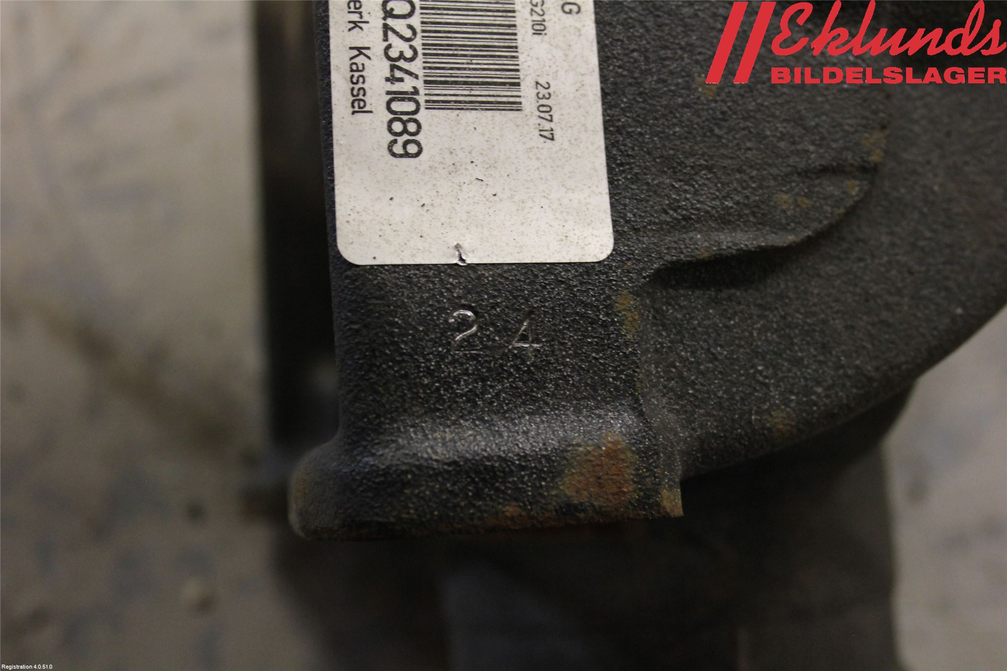 Mercedes-Benz MB VITO/V-KLASS (W640,W447,W448) 14- Bakväxel-Diff