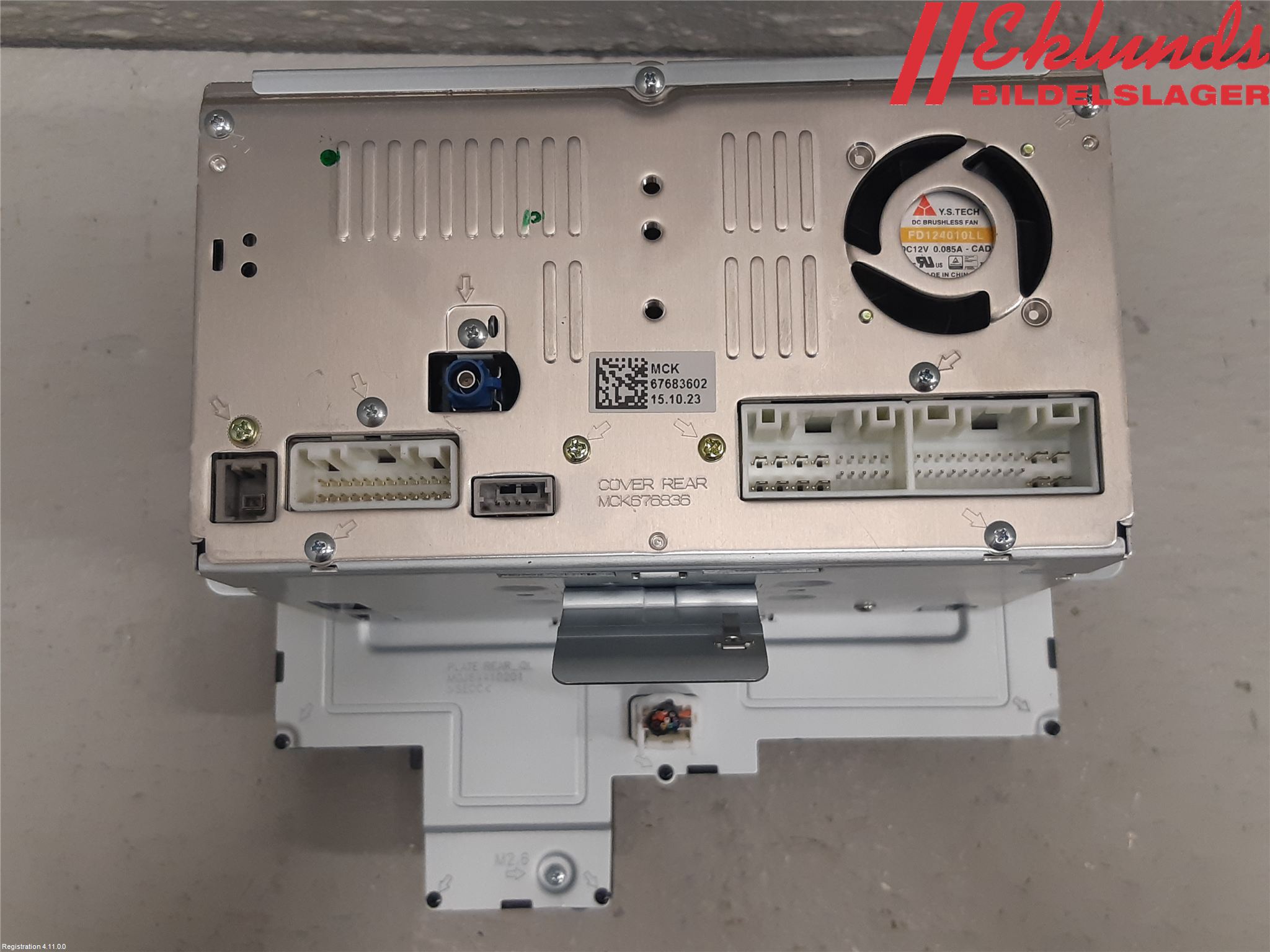 Kia SPORTAGE (QL) 16-21 Cd Radio - Multimediapanel