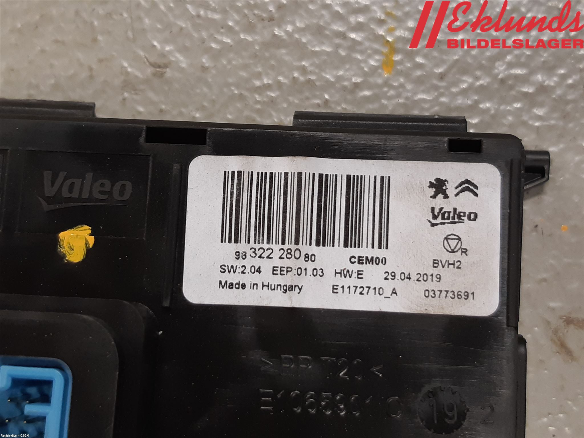 Toyota PROACE II 16- Styrenhet Övrigt