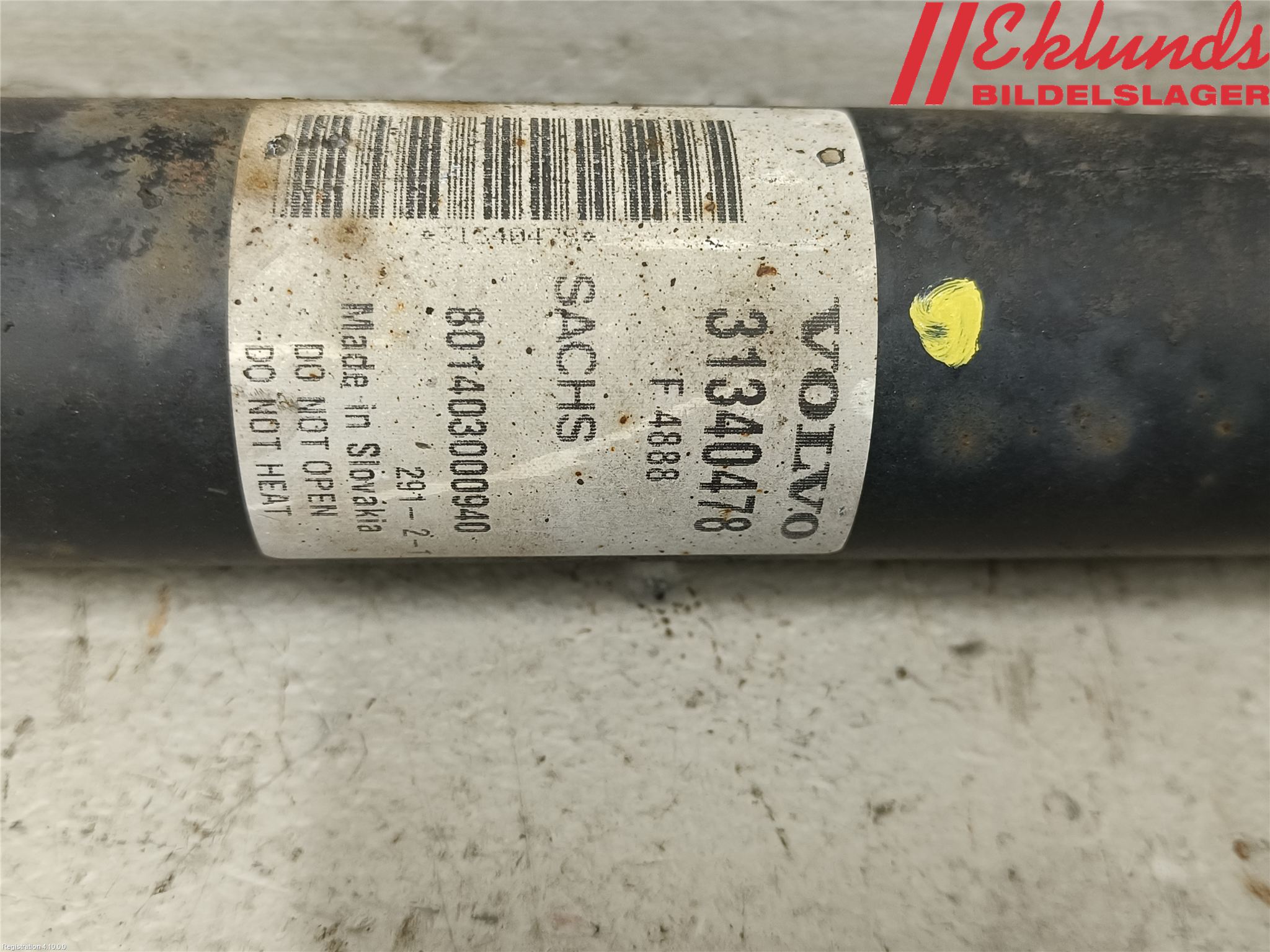 Volvo XC60 09-13 Stötdämpare Bak