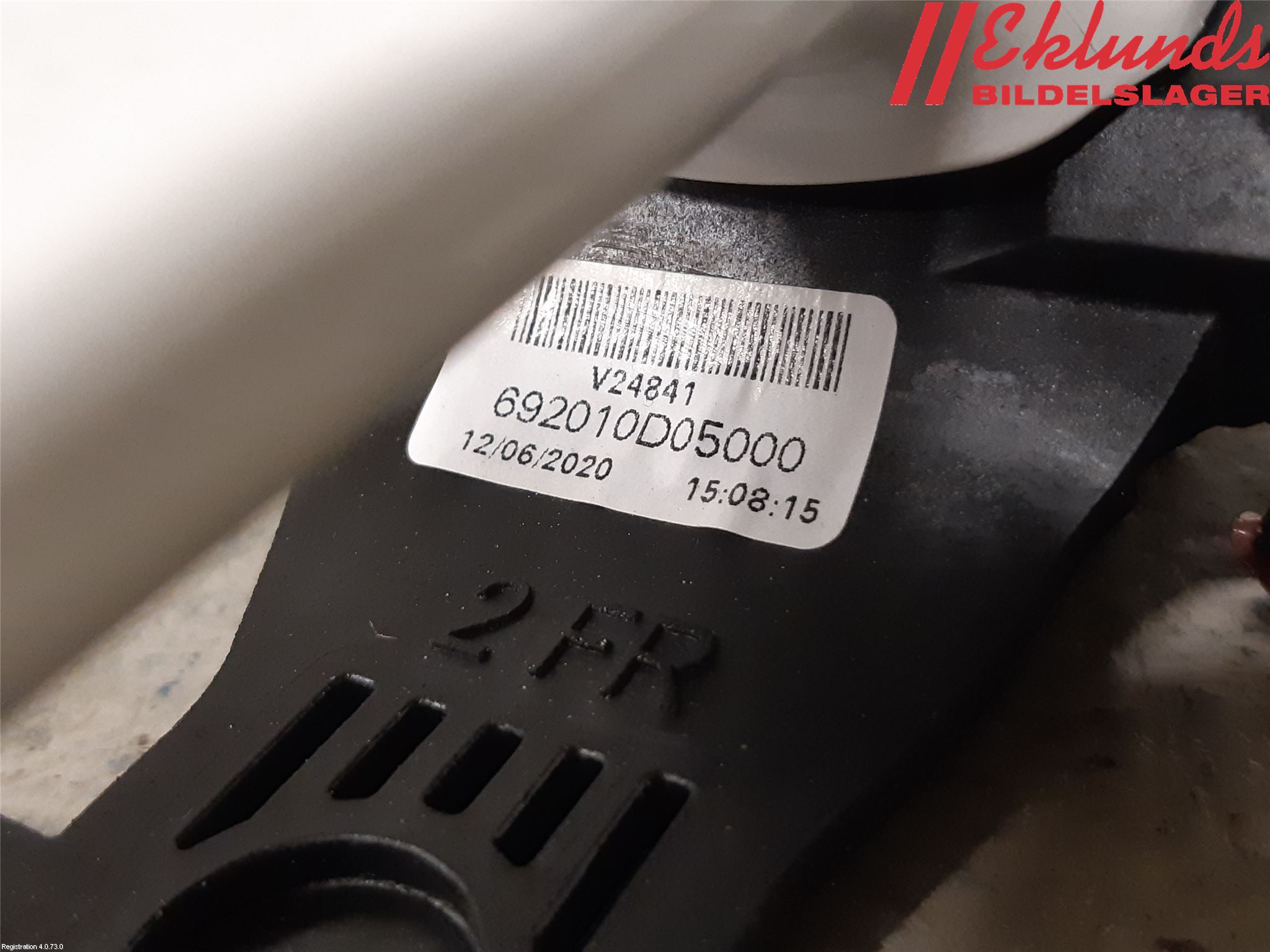 Toyota YARIS XP130 15-20 Dörrhandtag Yttre Hö