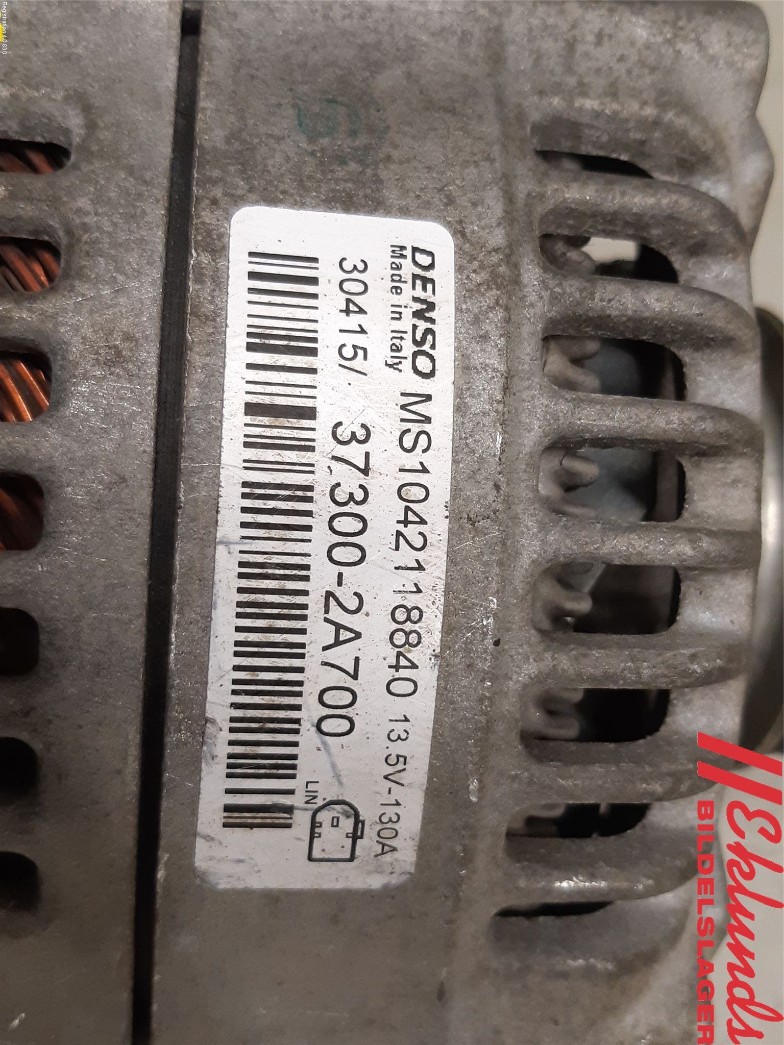 Kia SPORTAGE (QL) 16-21 Generator