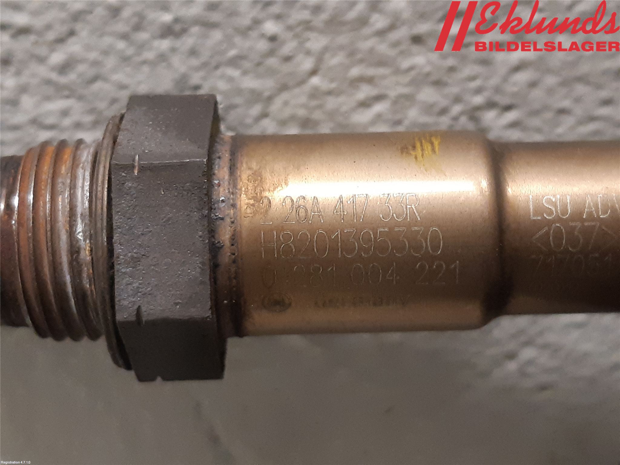 Renault TRAFIC/E-TECH 15- Injlambdasond