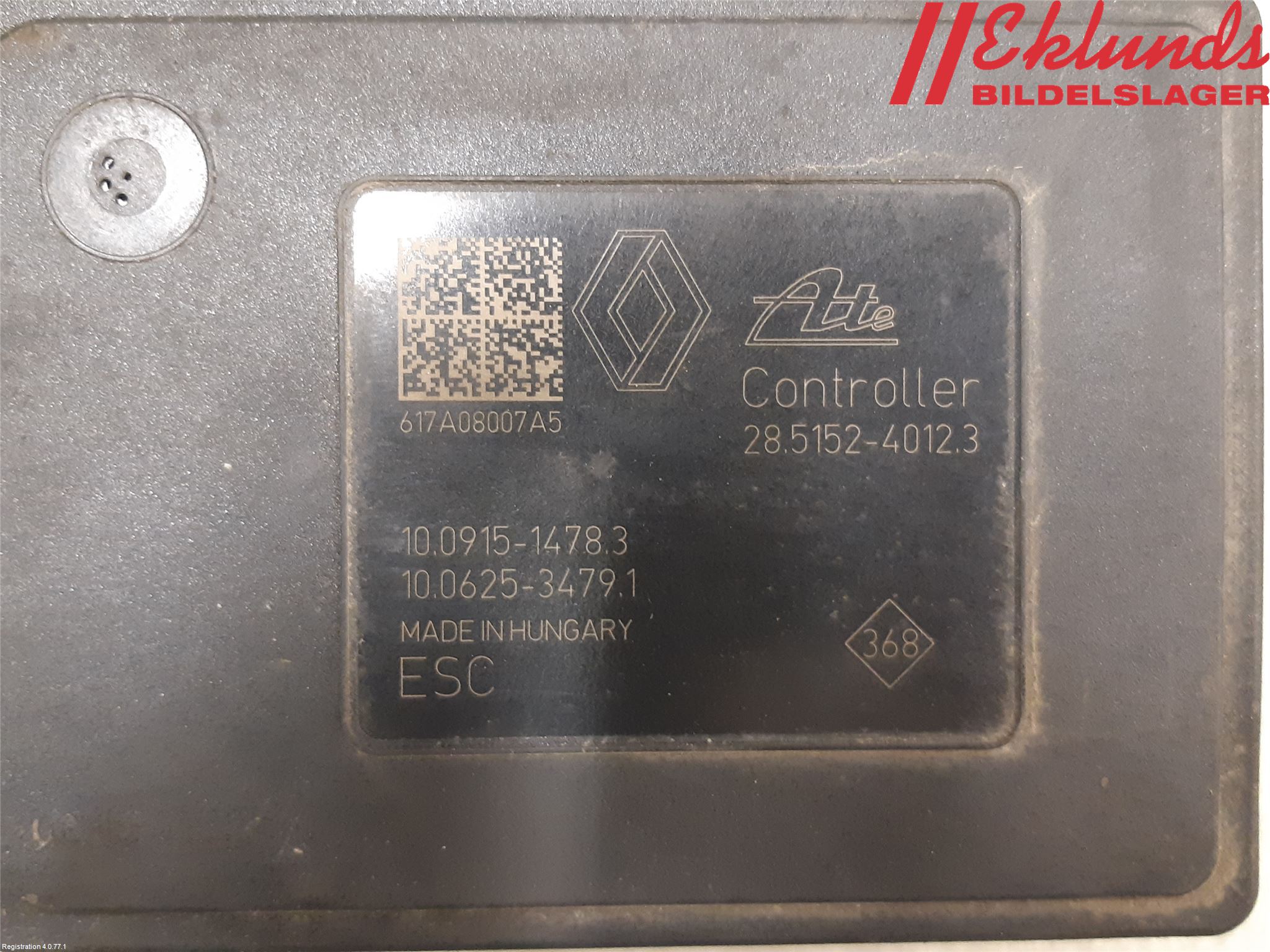 Opel VIVARO 15-19 Abs Hydraulaggregat