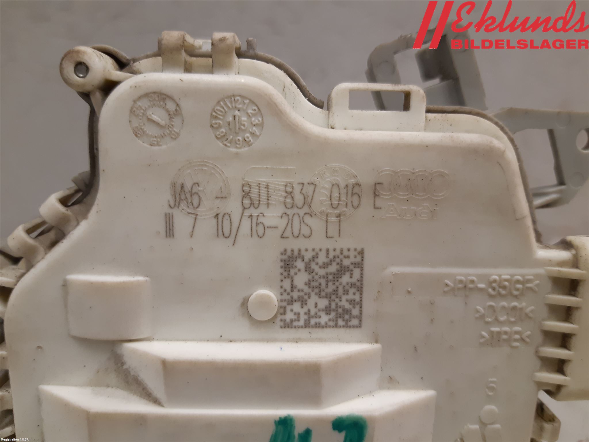 Audi A7/S7 4G 11-17 Låskista-Dörrlås