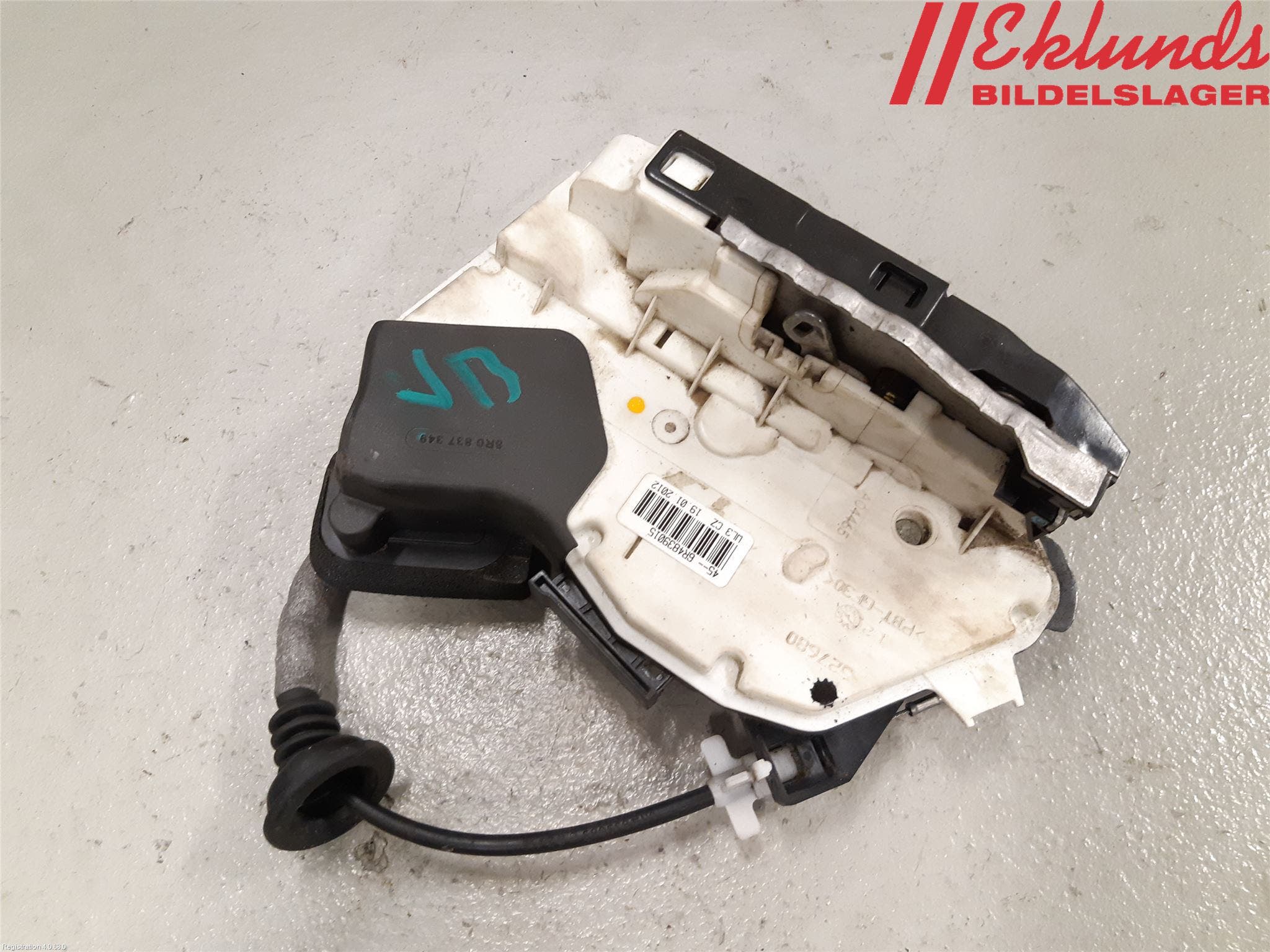 Volkswagen VW POLO 10-17 Låskista-Dörrlås