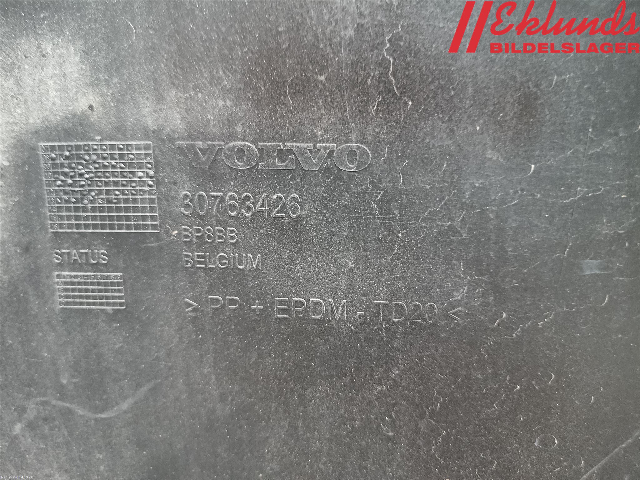 Volvo XC60 14-17 Stötfångarbeklädnad Bak
