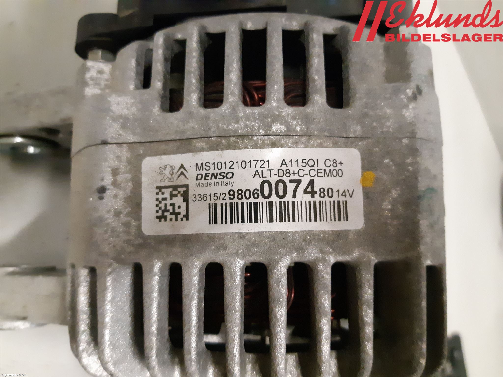 Peugeot 2008 13-20 Generator