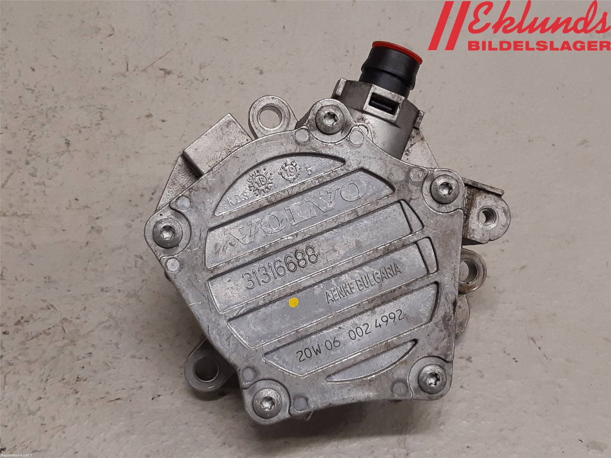 Volvo V60 CROSS COUNTRY 19- Vakuumpump