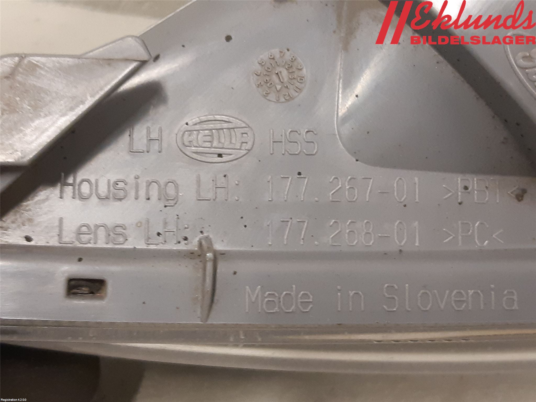 Ford MONDEO 07-15 Dimljus-Varselljus Fram