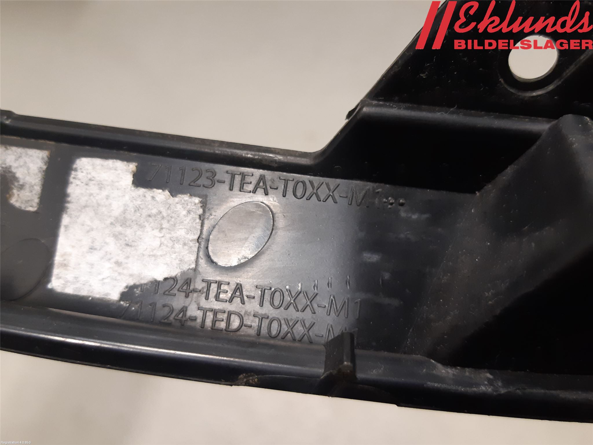 Honda CIVIC 17-22 Stöt Utfyllnad-List-Grill