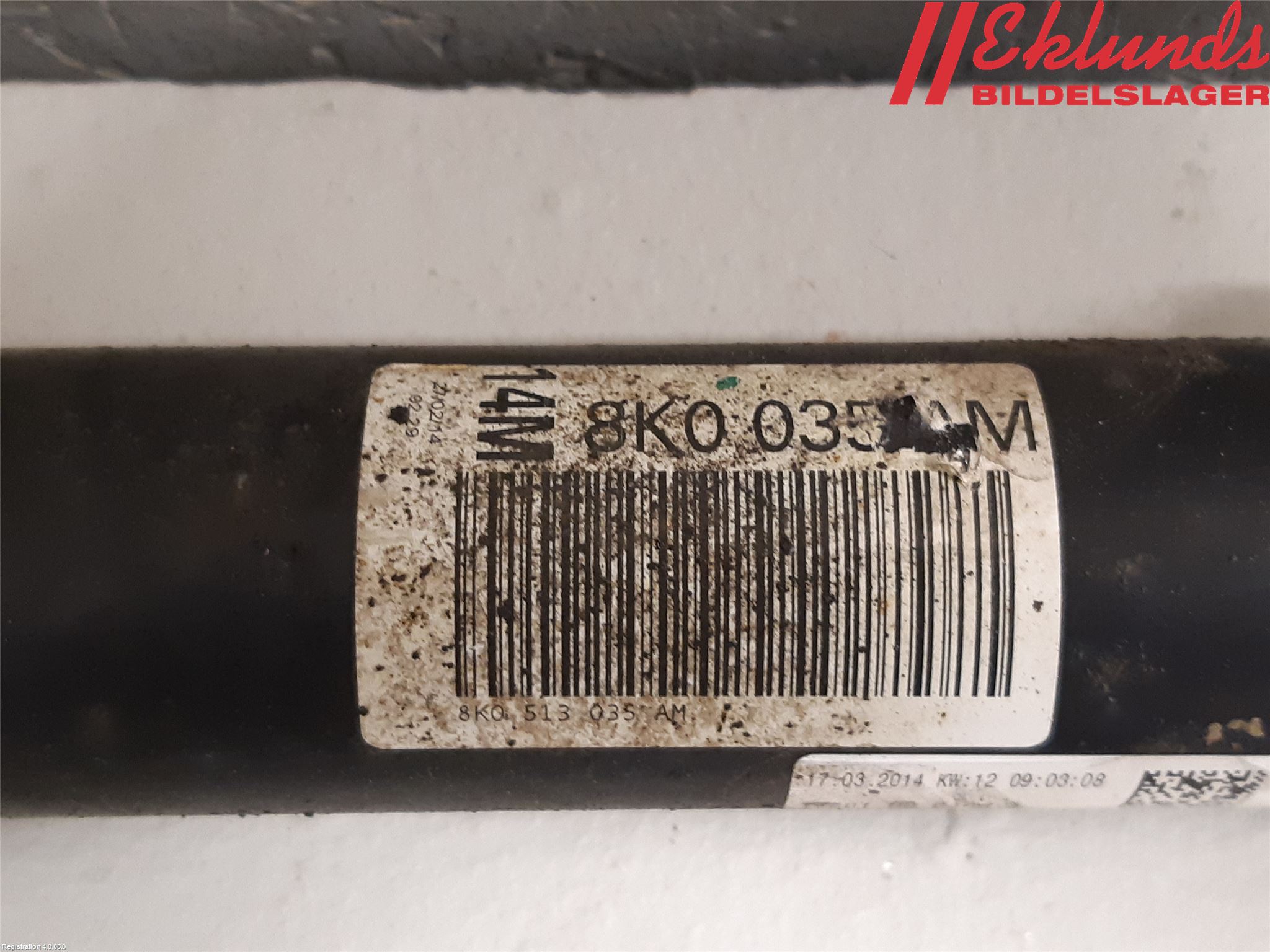 Audi A4 12-15 Stötdämpare Bak