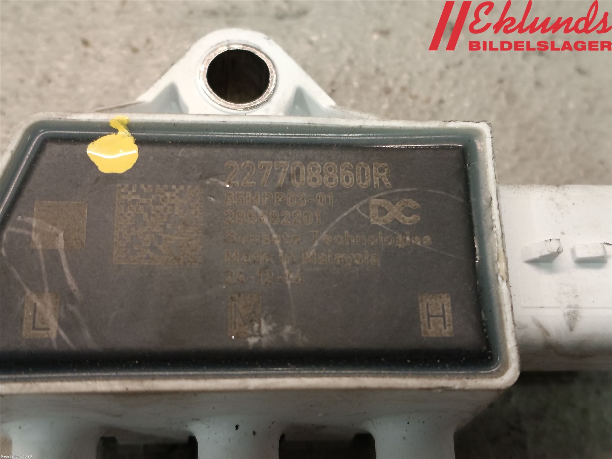 Mercedes-Benz MB CITAN/EQT (W420) 22- Givare Temp-Tryck Avgas