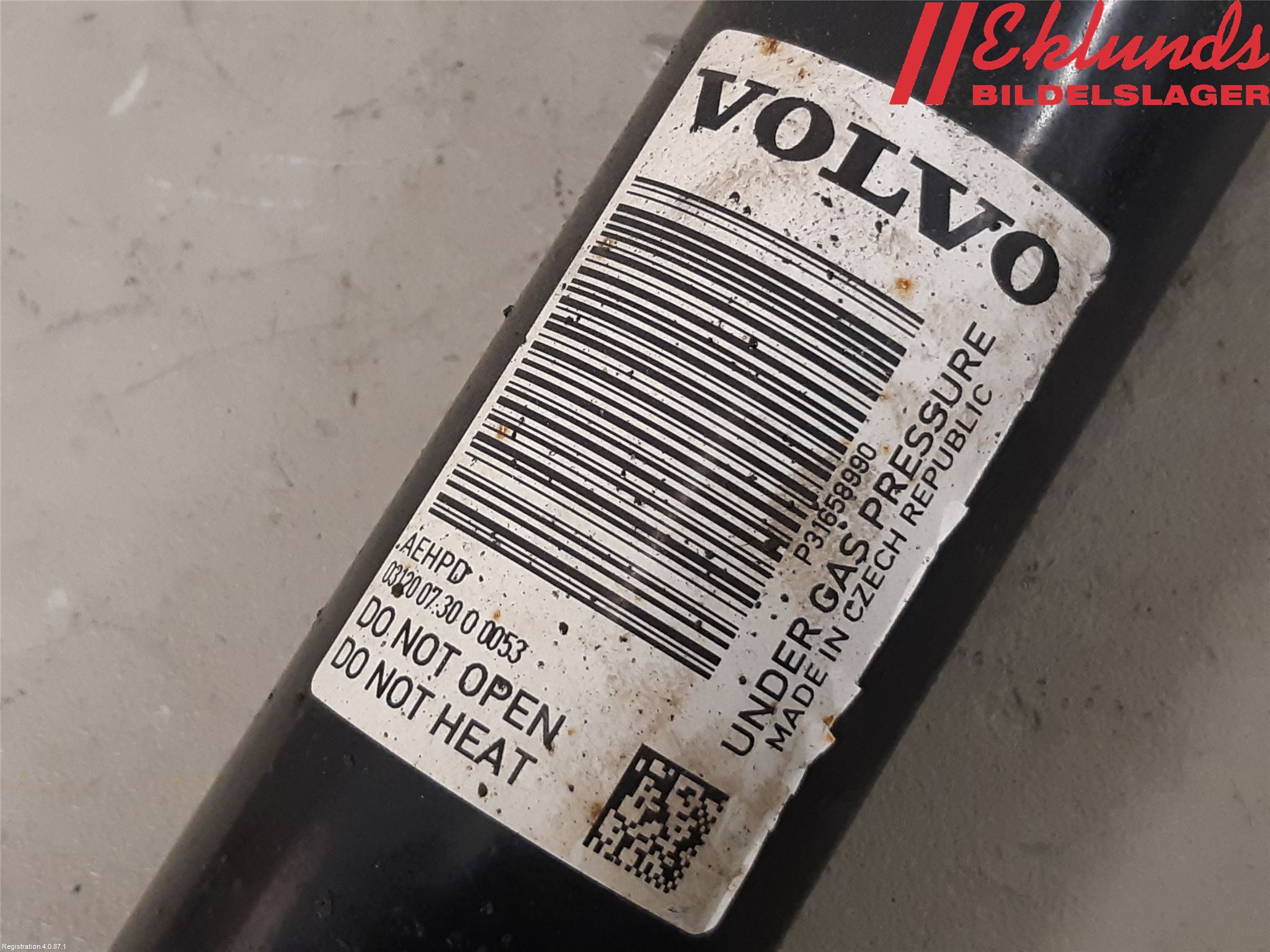 Volvo V60 CROSS COUNTRY 19- Stötdämpare Bak