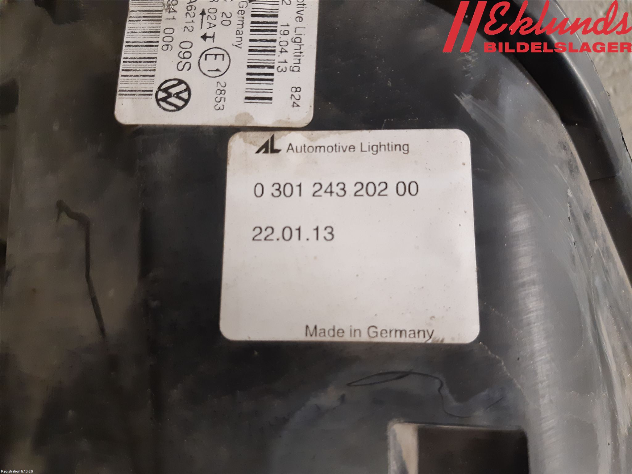 Seat ALHAMBRA 11- Strålkastare Höger