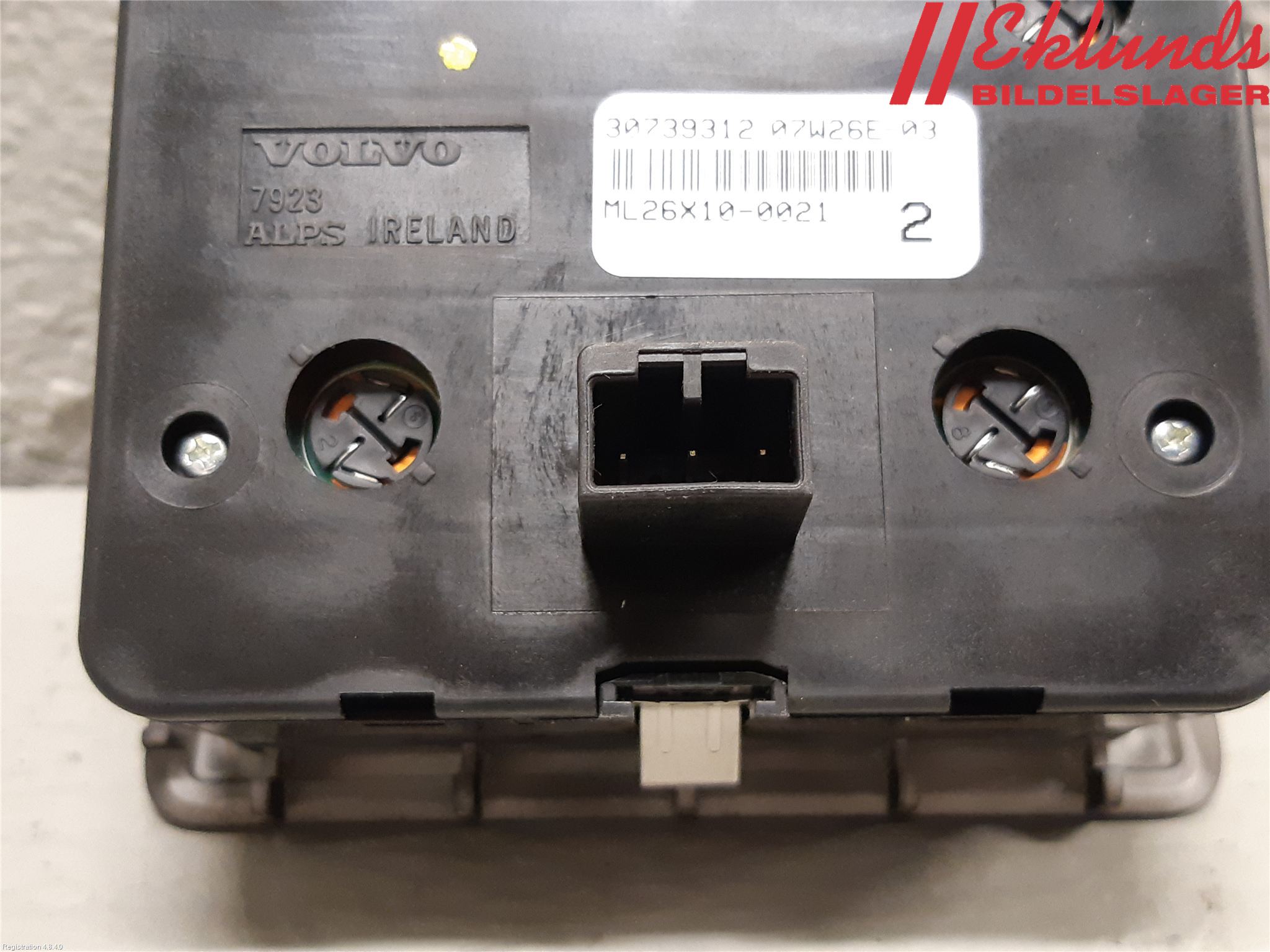 Volvo V70 05-08 Strömställare Ljus