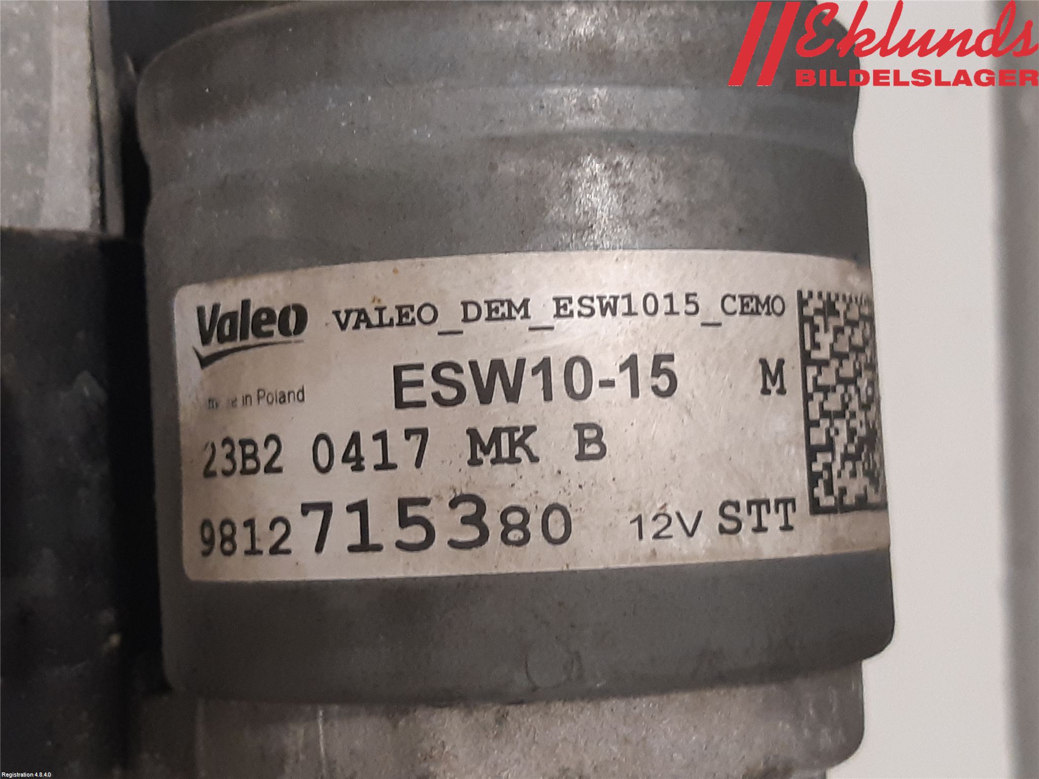 Peugeot 208/E-208 20- Startmotor