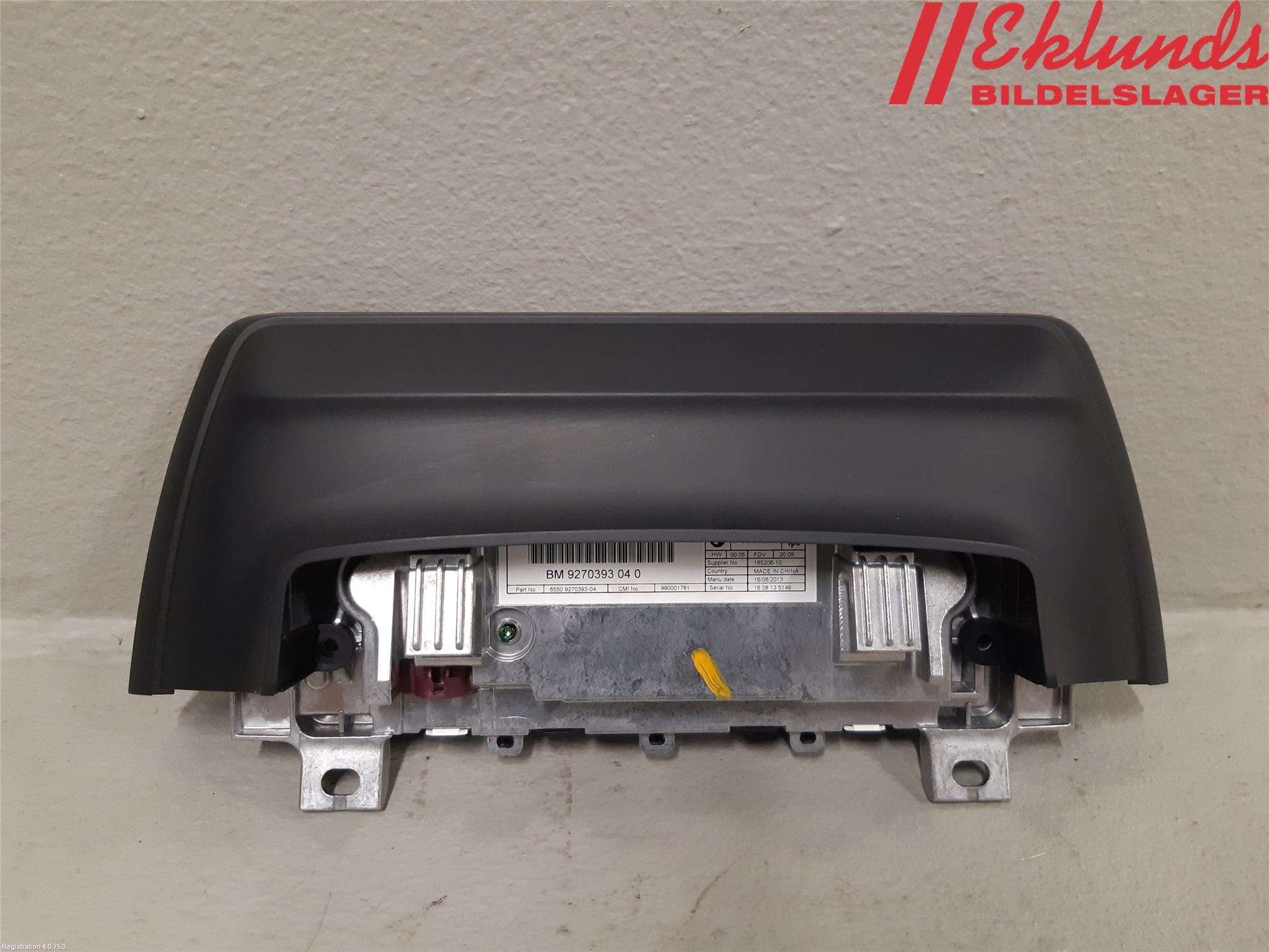 BMW 3 GT F34 13-19 Multifunktionsdisplay