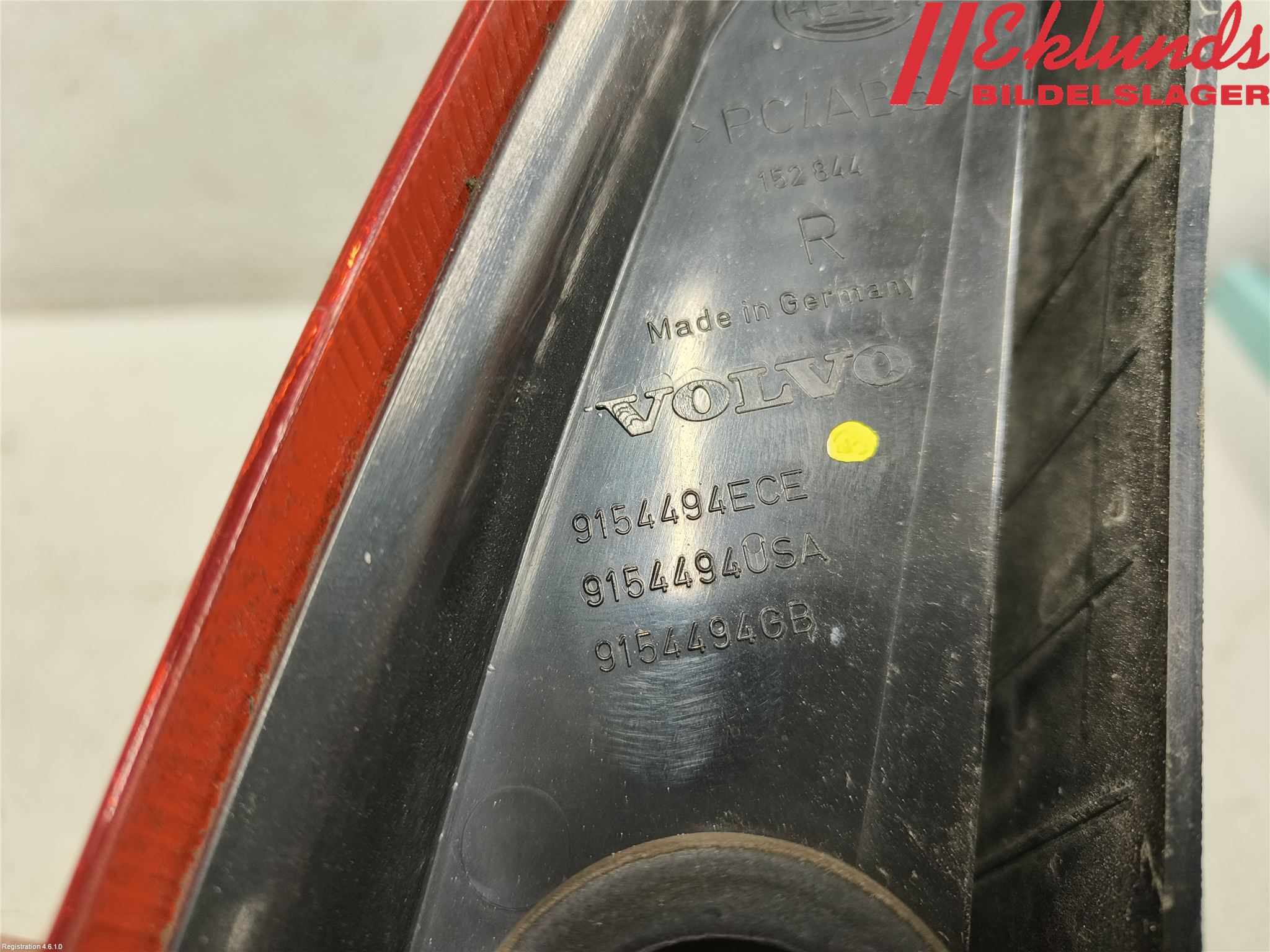 Volvo V70 00-04 Bakljus Höger