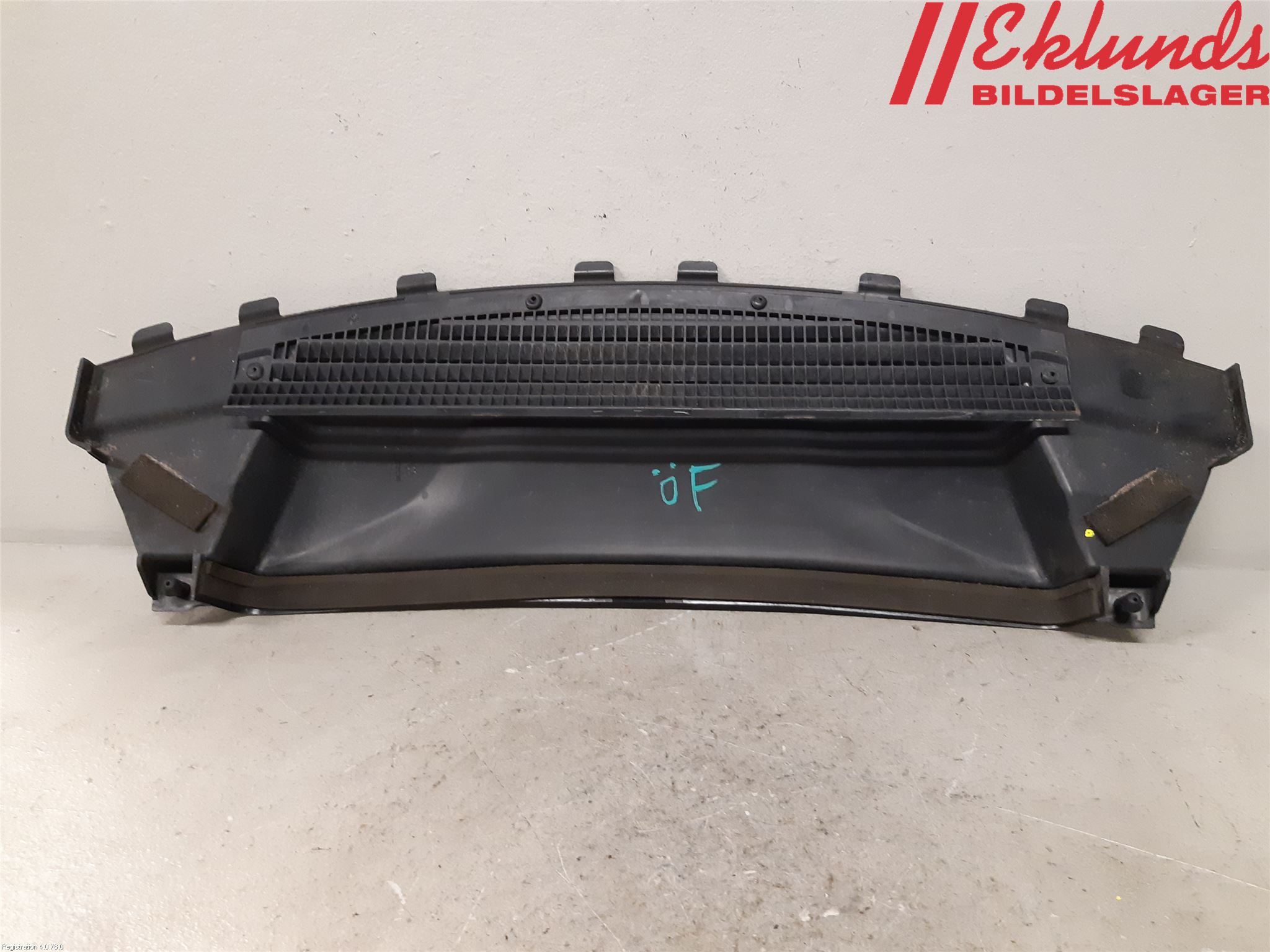 BMW X6 F16 14-19 Deflektor Plåt-Plast Kylning