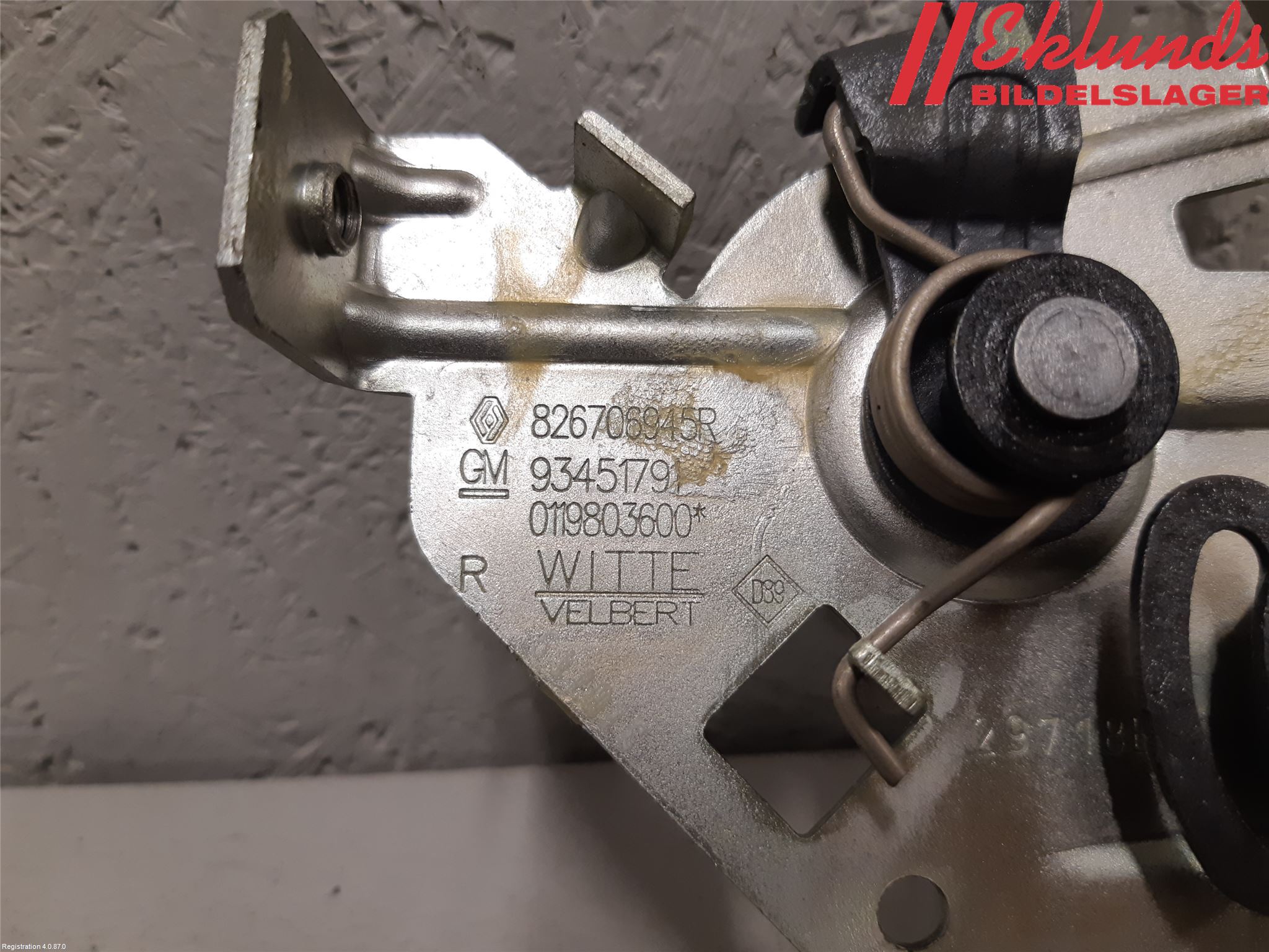 Opel VIVARO 15-19 Dörrhandtag Inre Hö