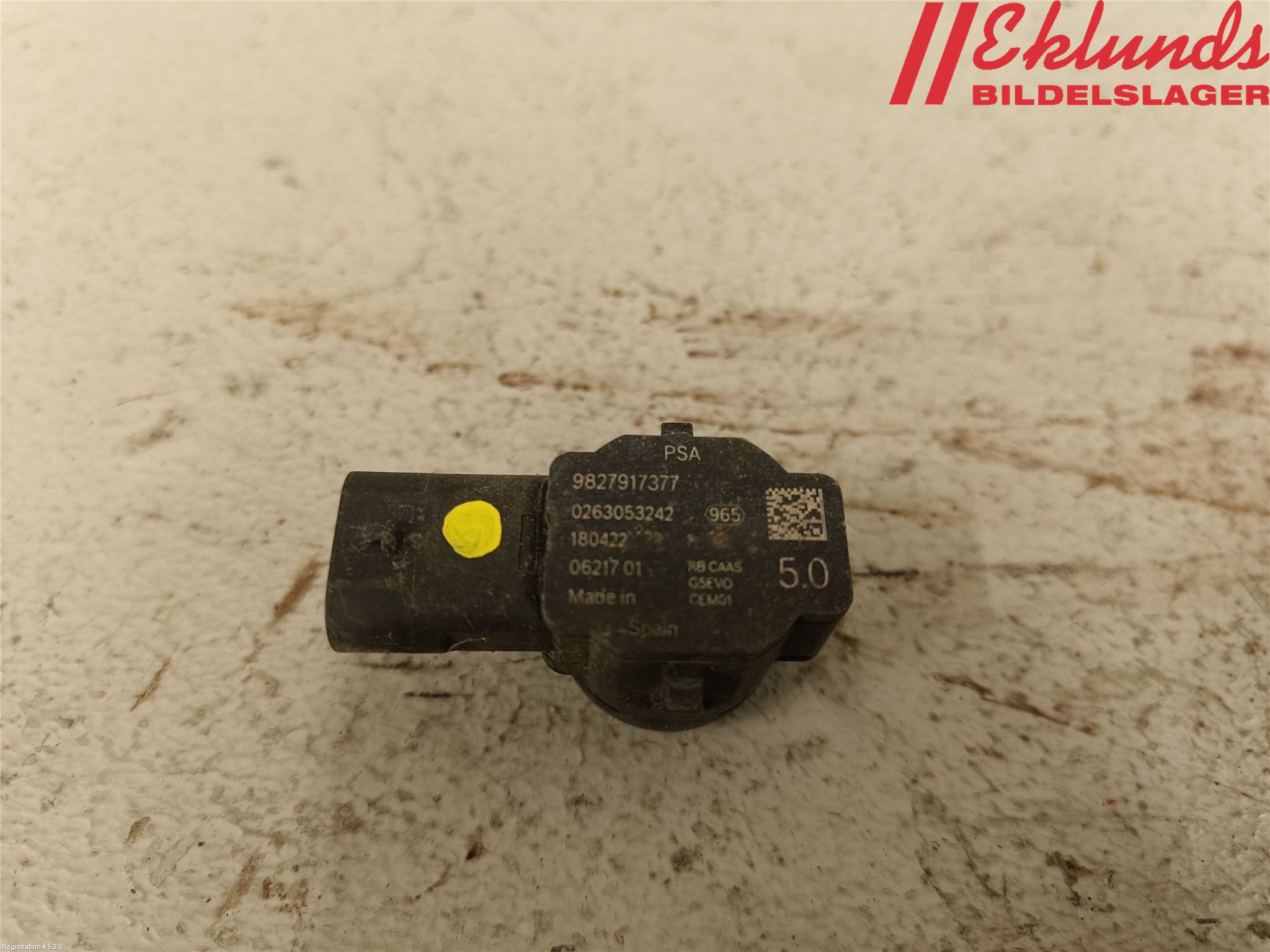 Peugeot 3008 17-24 Parkeringshjälp Backsensor