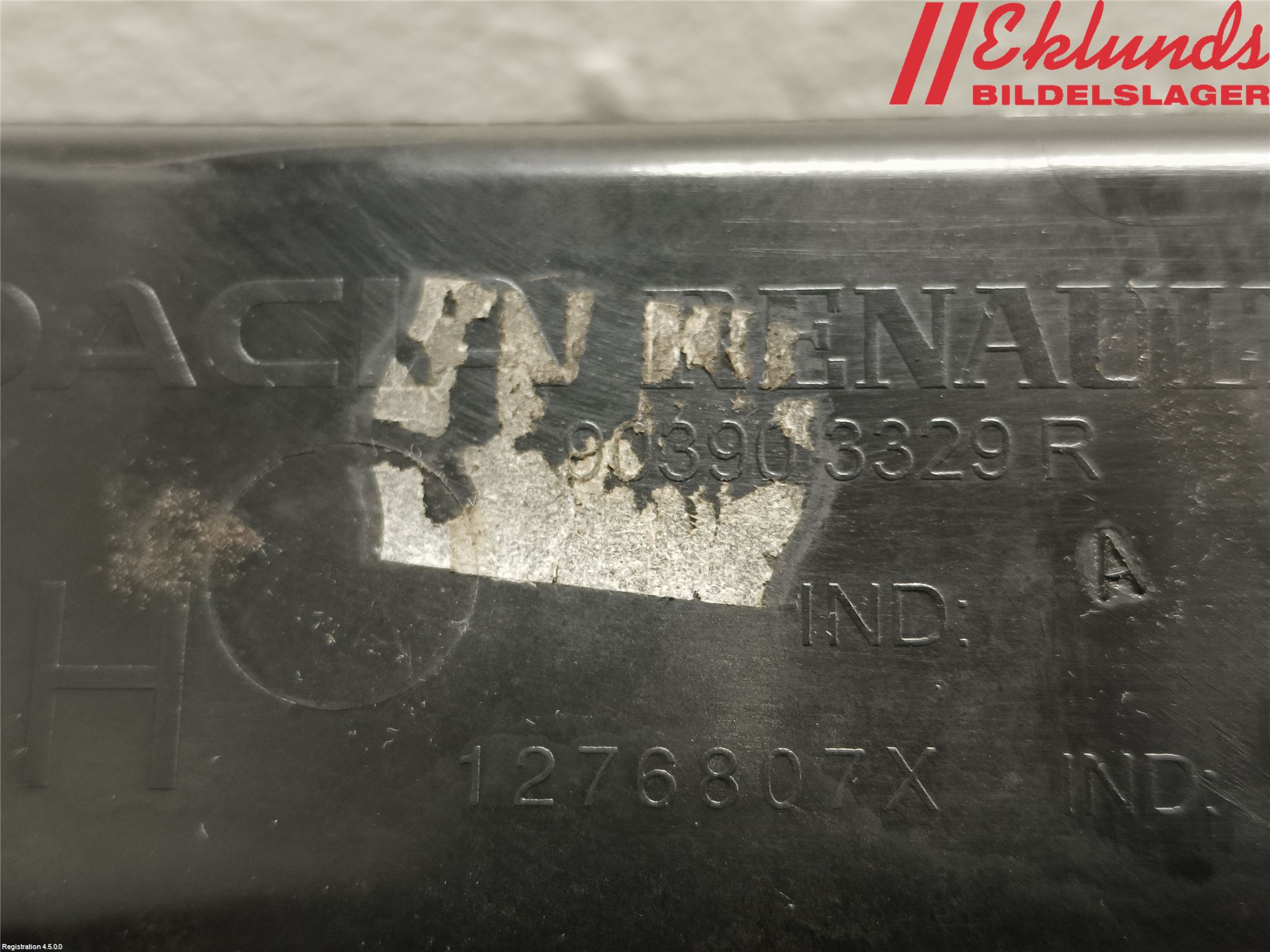 Dacia LOGAN MCV/STEPWAY Bakljussarg