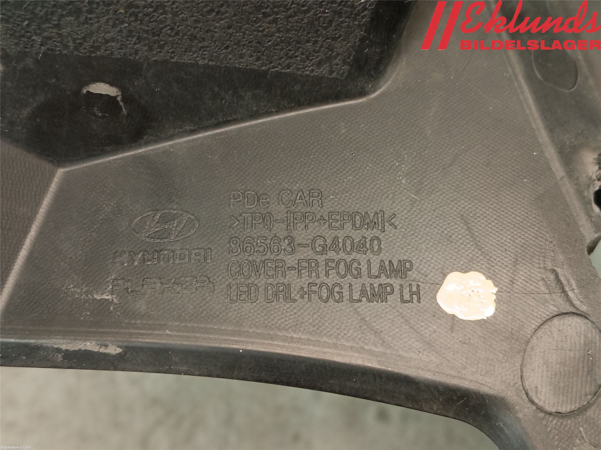 Hyundai i30 PD 17- Dimljussarg Fram