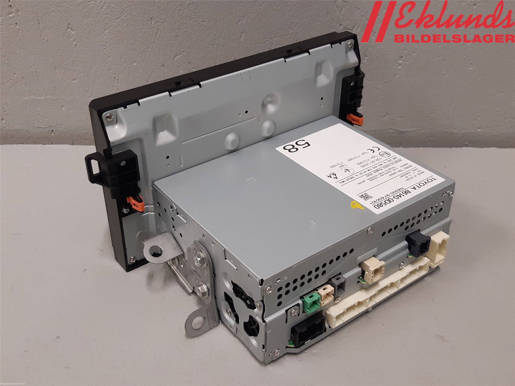 Toyota YARIS XP21 20- Cd Radio - Multimediapanel