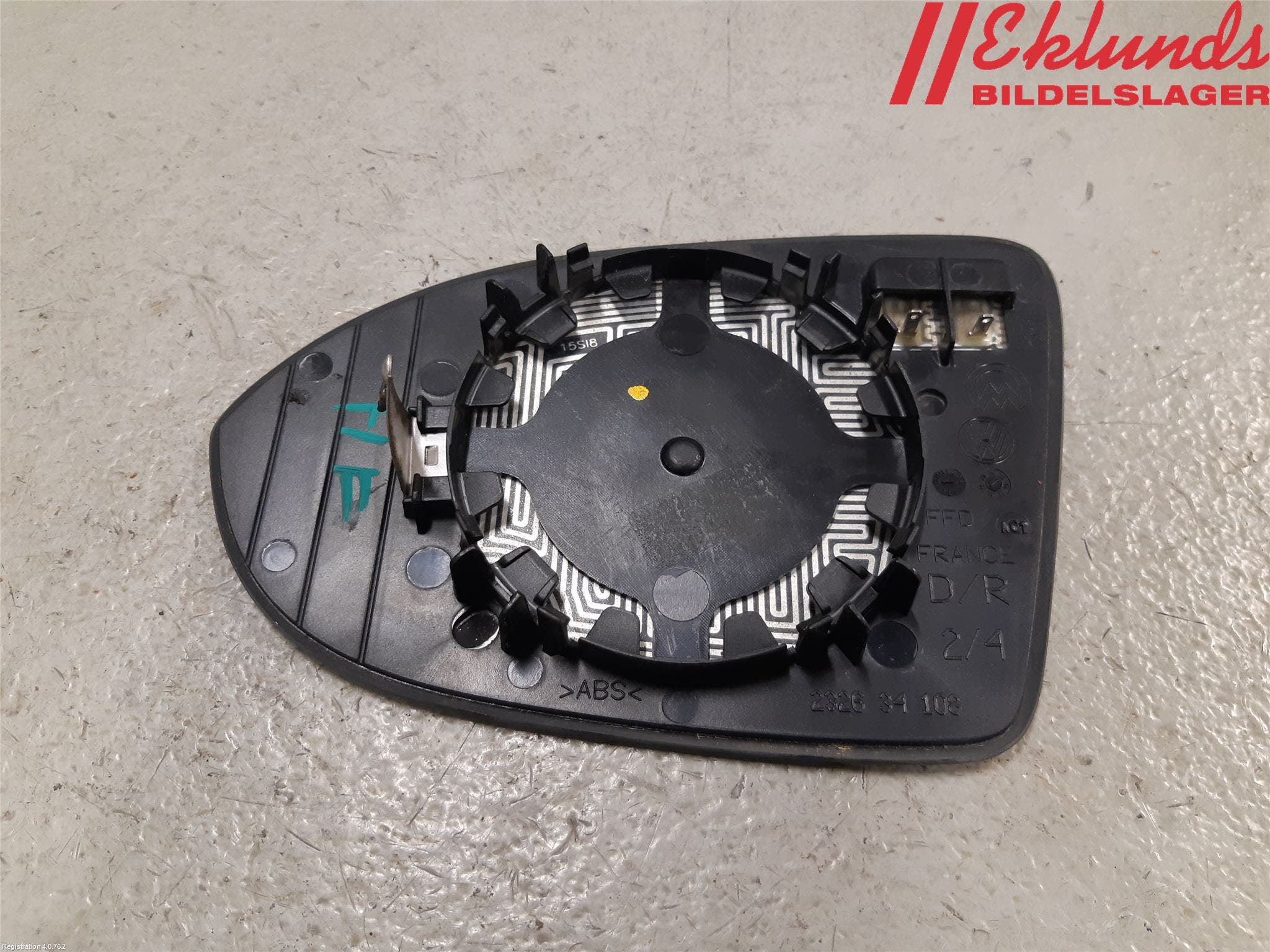 Volkswagen VW PASSAT 15-19 Spegelglas Hö