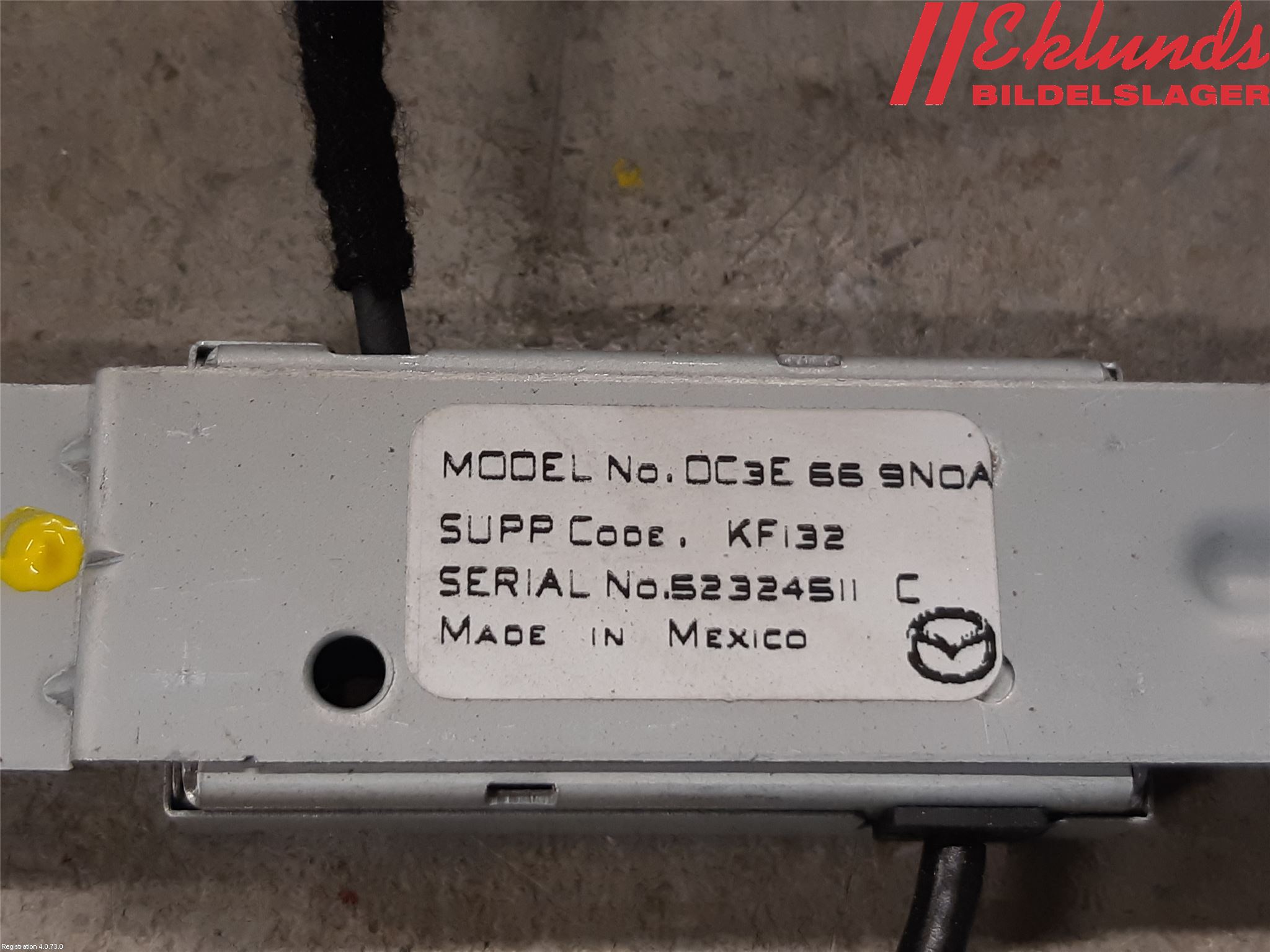 Mazda 2 (DJ) 15-22 Antenn El