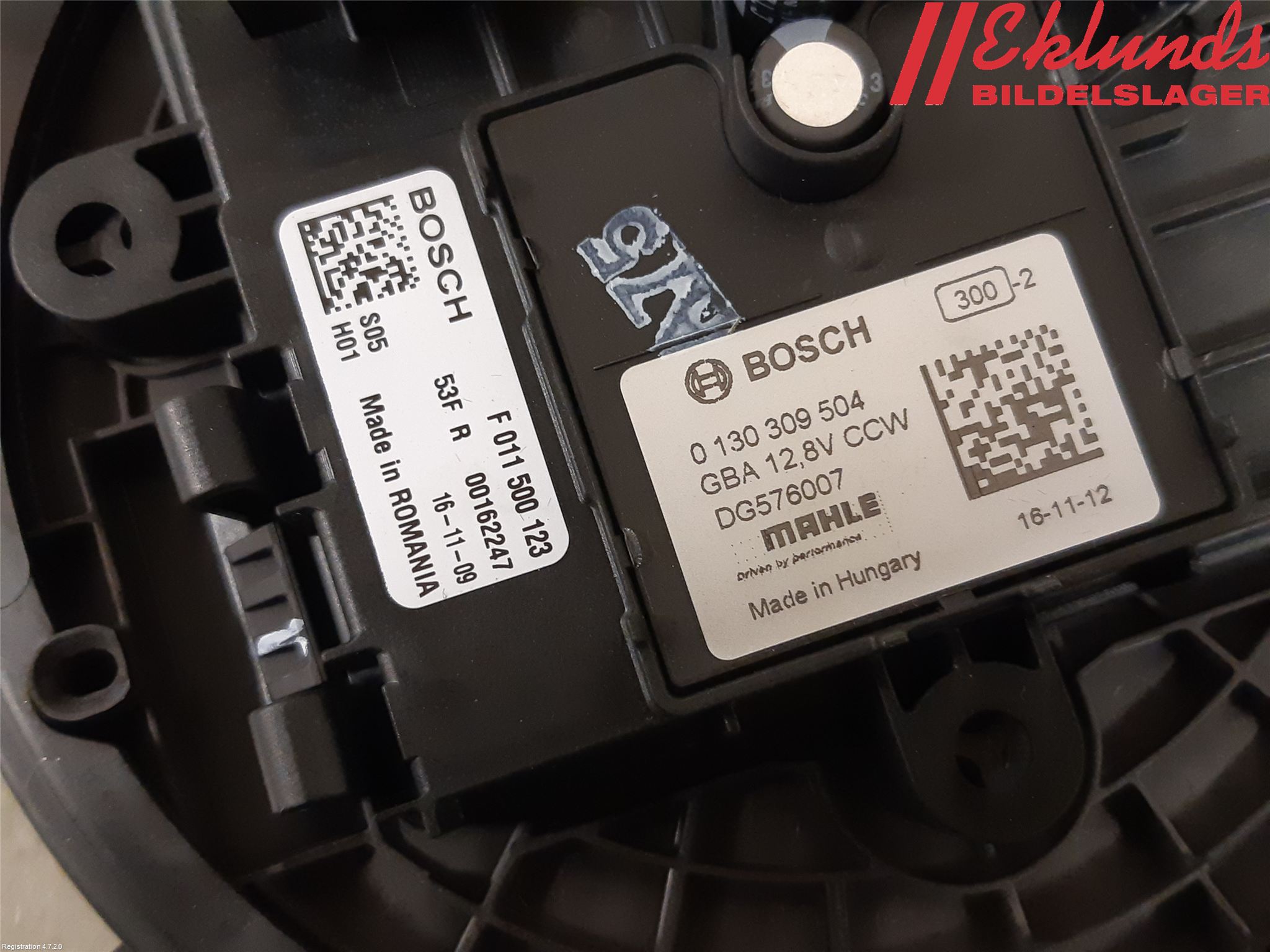 Volvo XC90/RECHARGE 16- Ac Värmefläkt