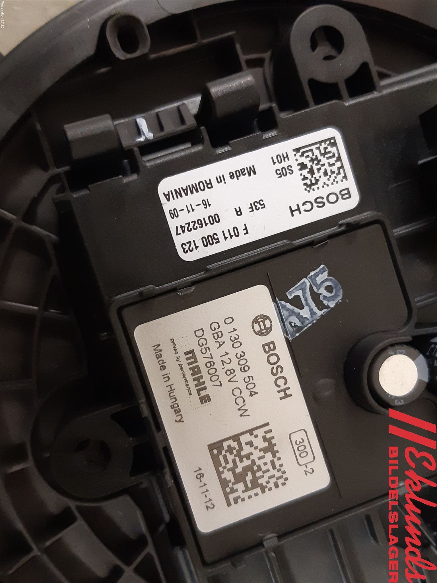 Volvo XC90/RECHARGE 16- Ac Värmefläkt