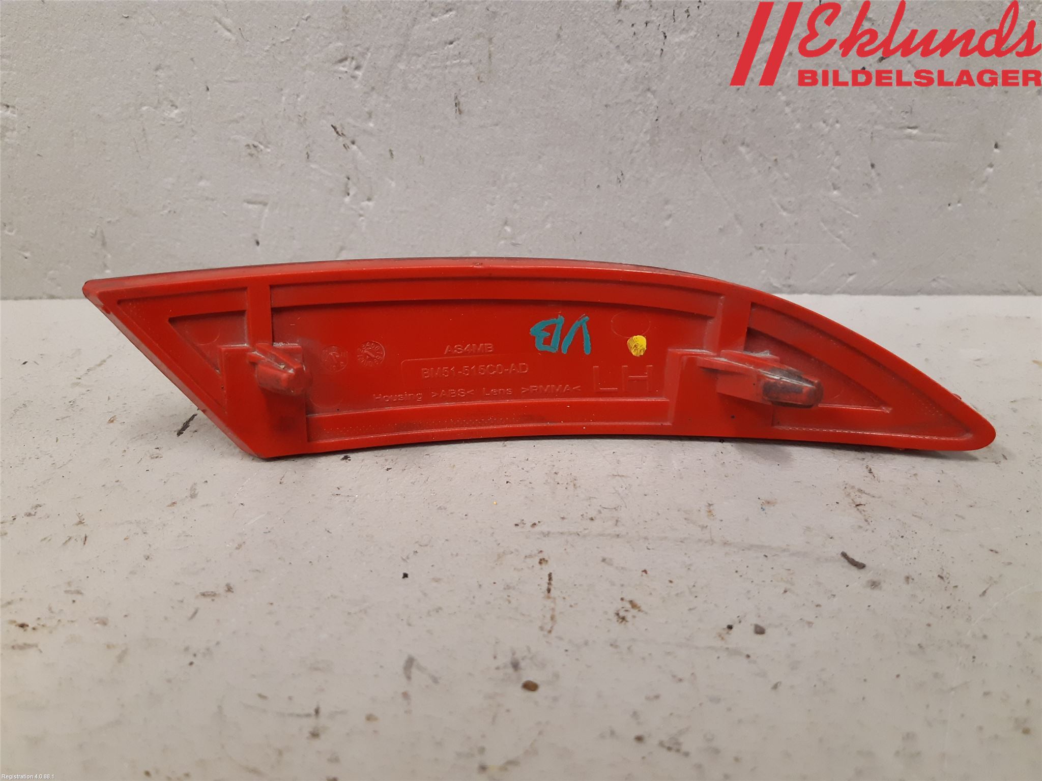 Ford FOCUS 11-14 Dimljus/Reflex Bak