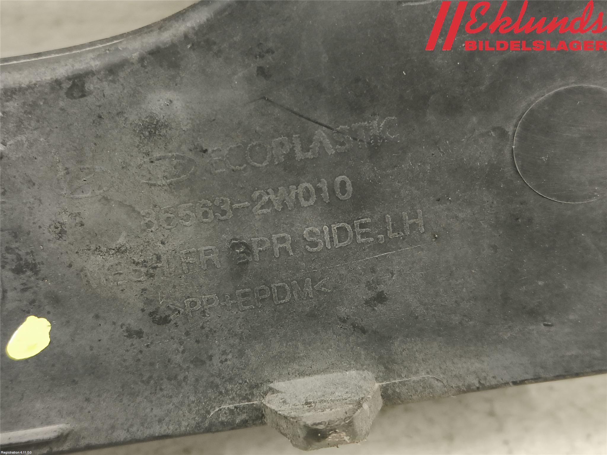 Hyundai SANTA FE 13-18 Dimljussarg Fram