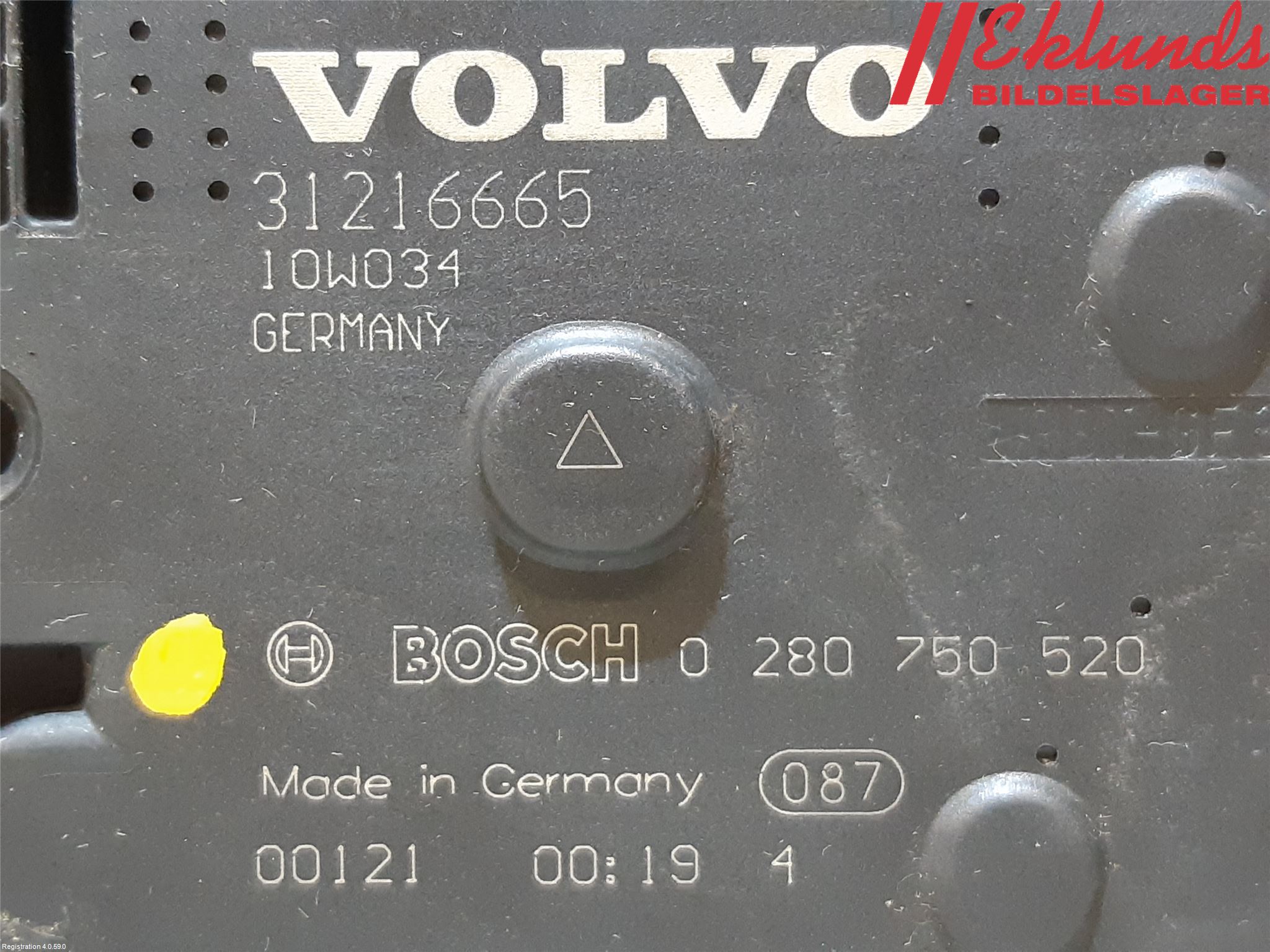 Volvo V70 08-13 Injspjällhus