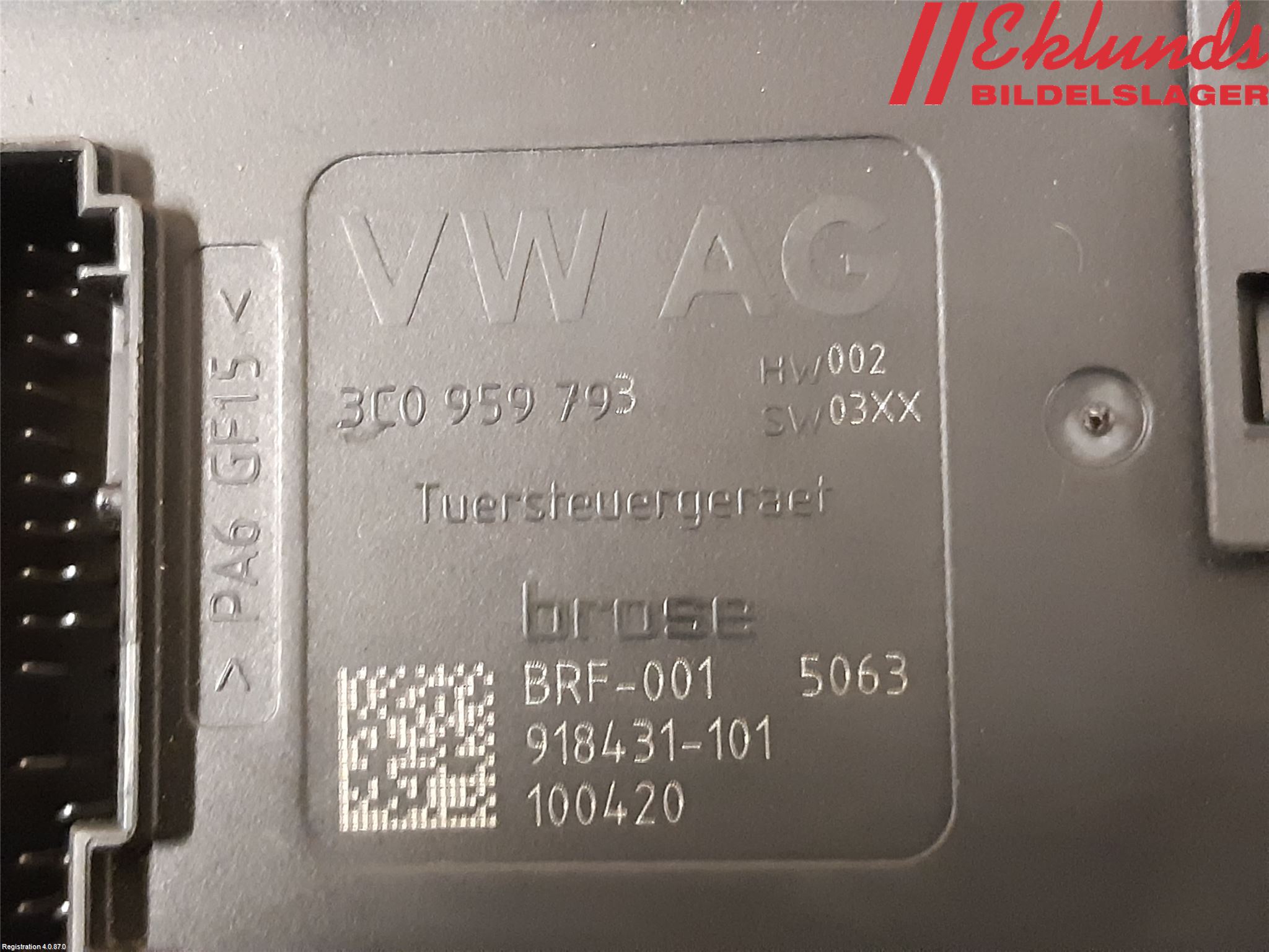 Volkswagen VW PASSAT 05-11 Fönsterhissmotor