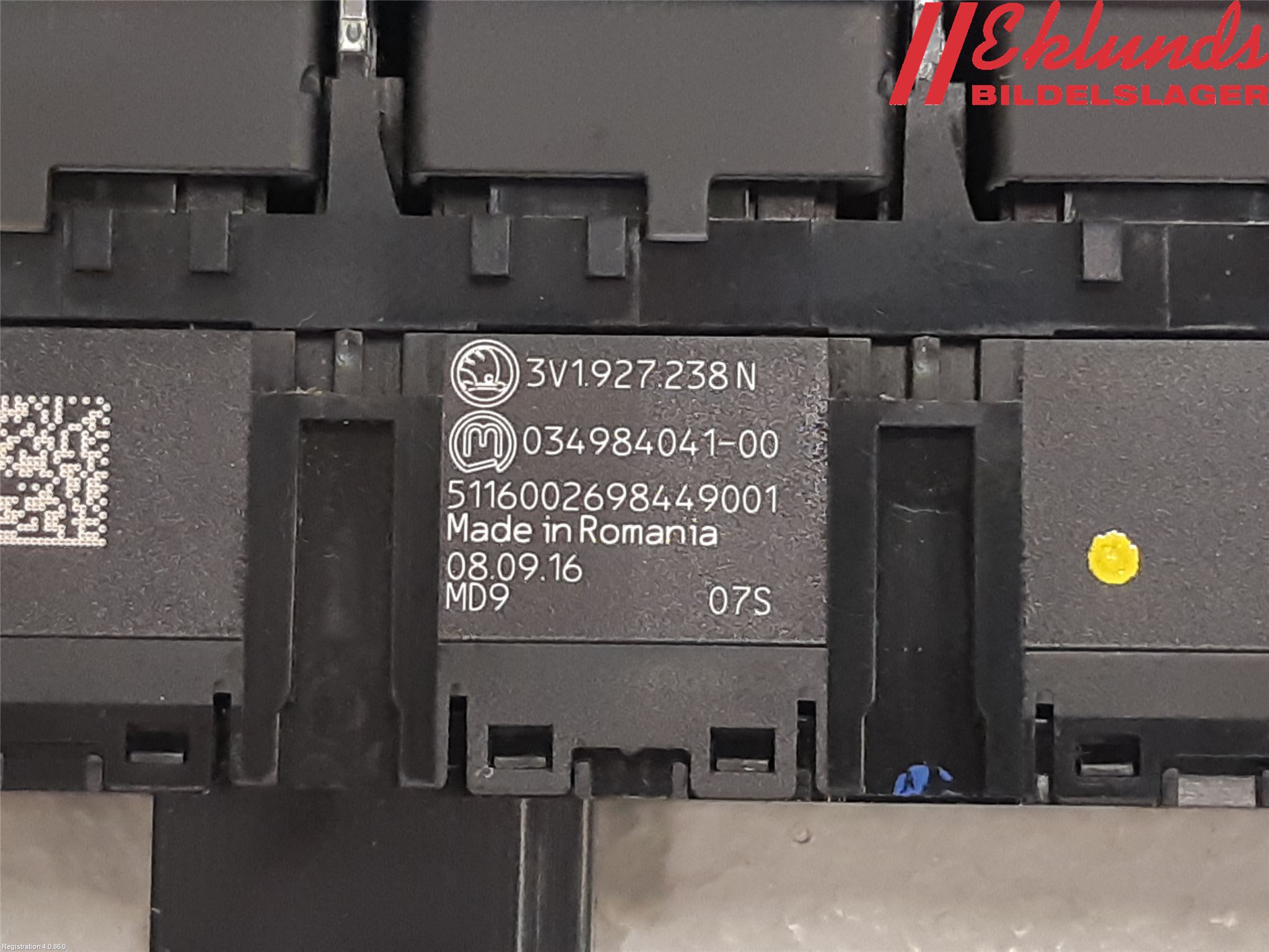 Skoda SUPERB 16-24 Strömställare Multifunktion