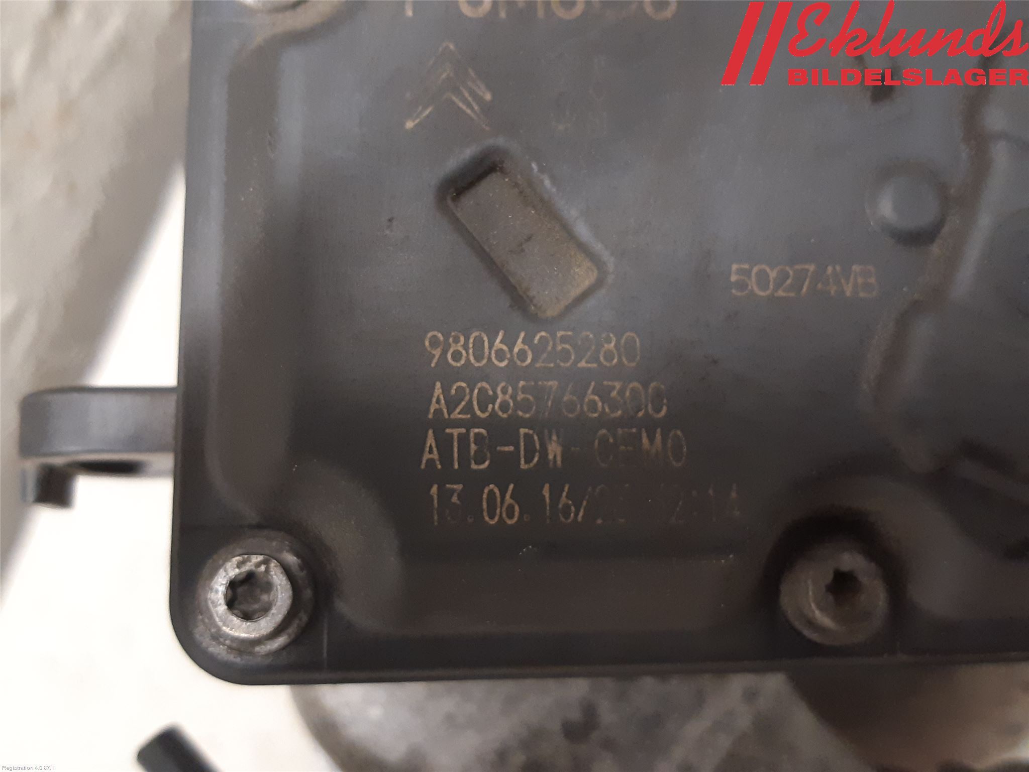 Citroen JUMPY/E-JUMPY 16- Injspjällhus