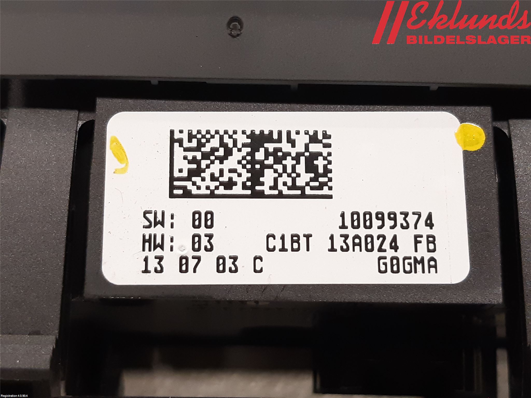 Ford FIESTA 13-17 Strömställare Ljus