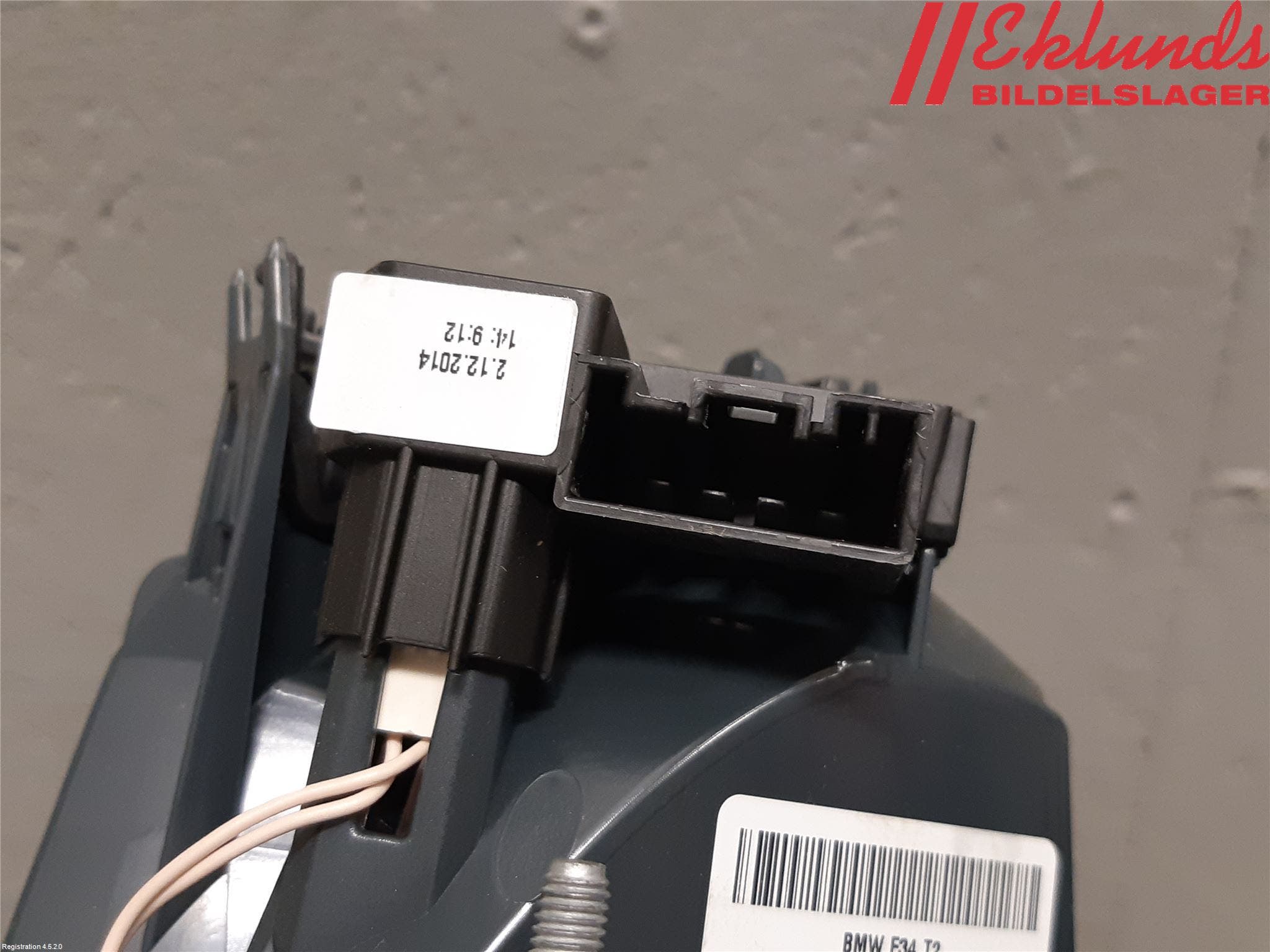 BMW 3 GT F34 13-19 Bakljus Lucka Vä