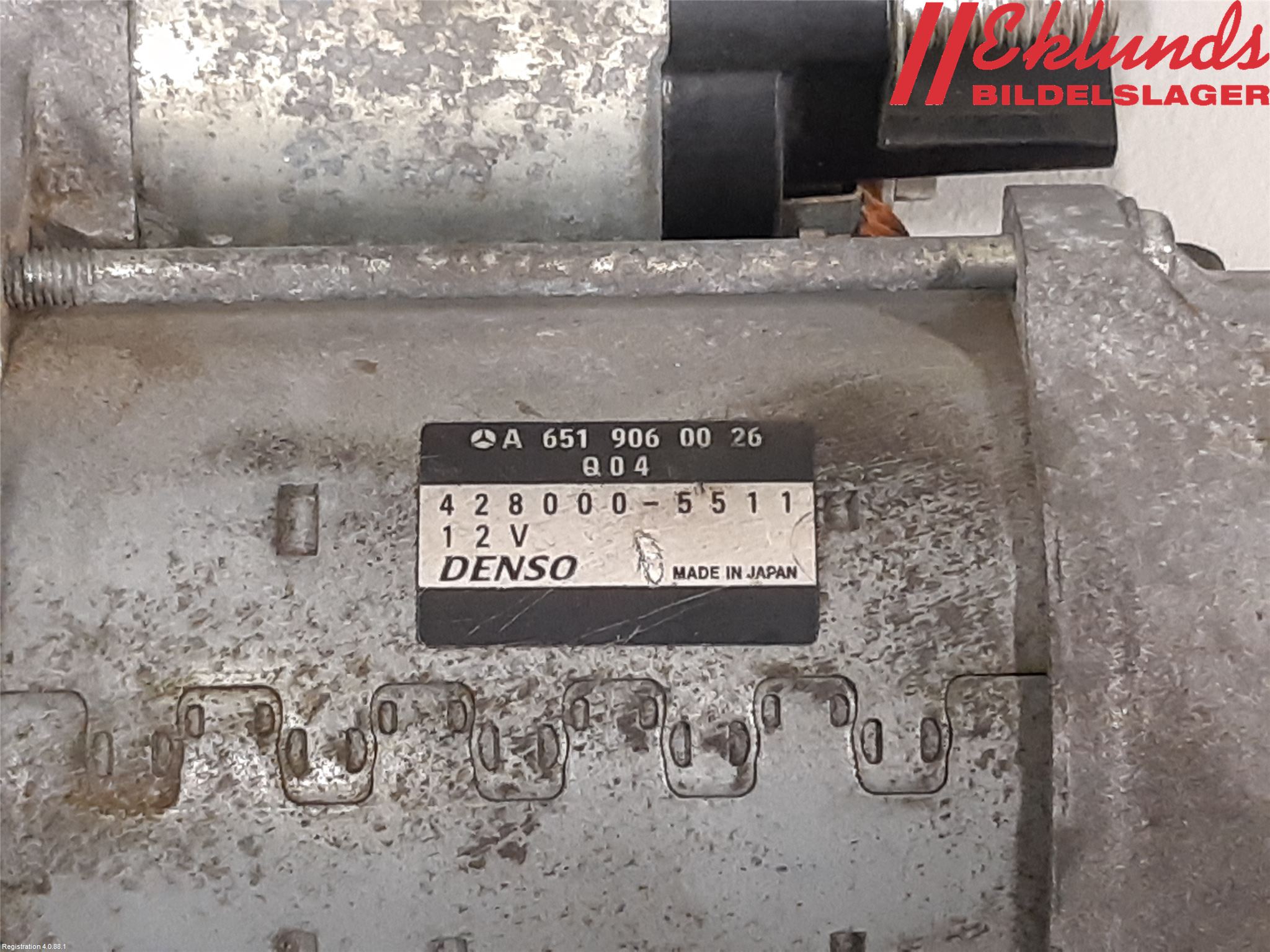 Mercedes-Benz MB SPRINTER (W907/W910) 19- Startmotor Diesel