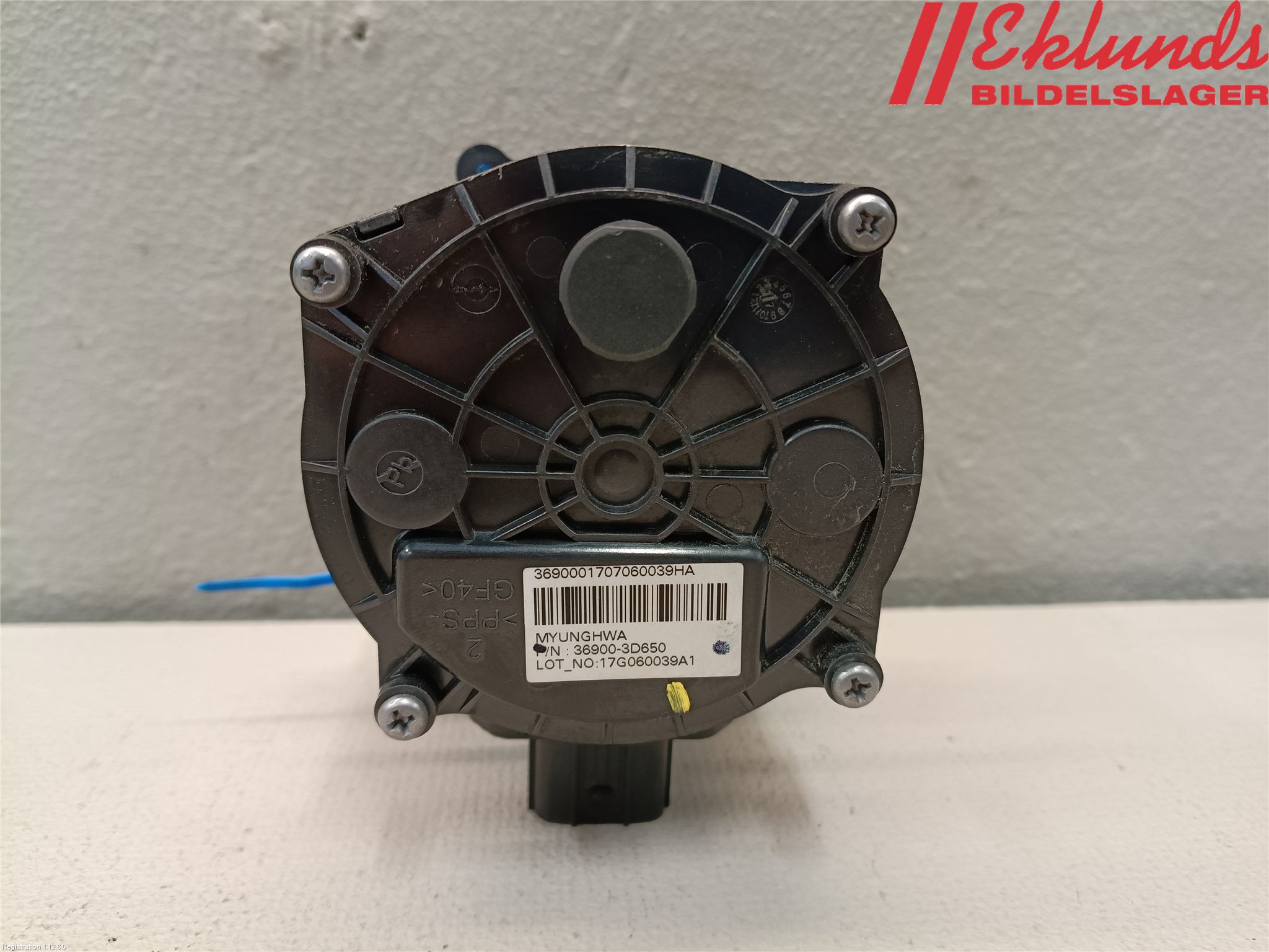 Kia OPTIMA 16-20 Vattenpump