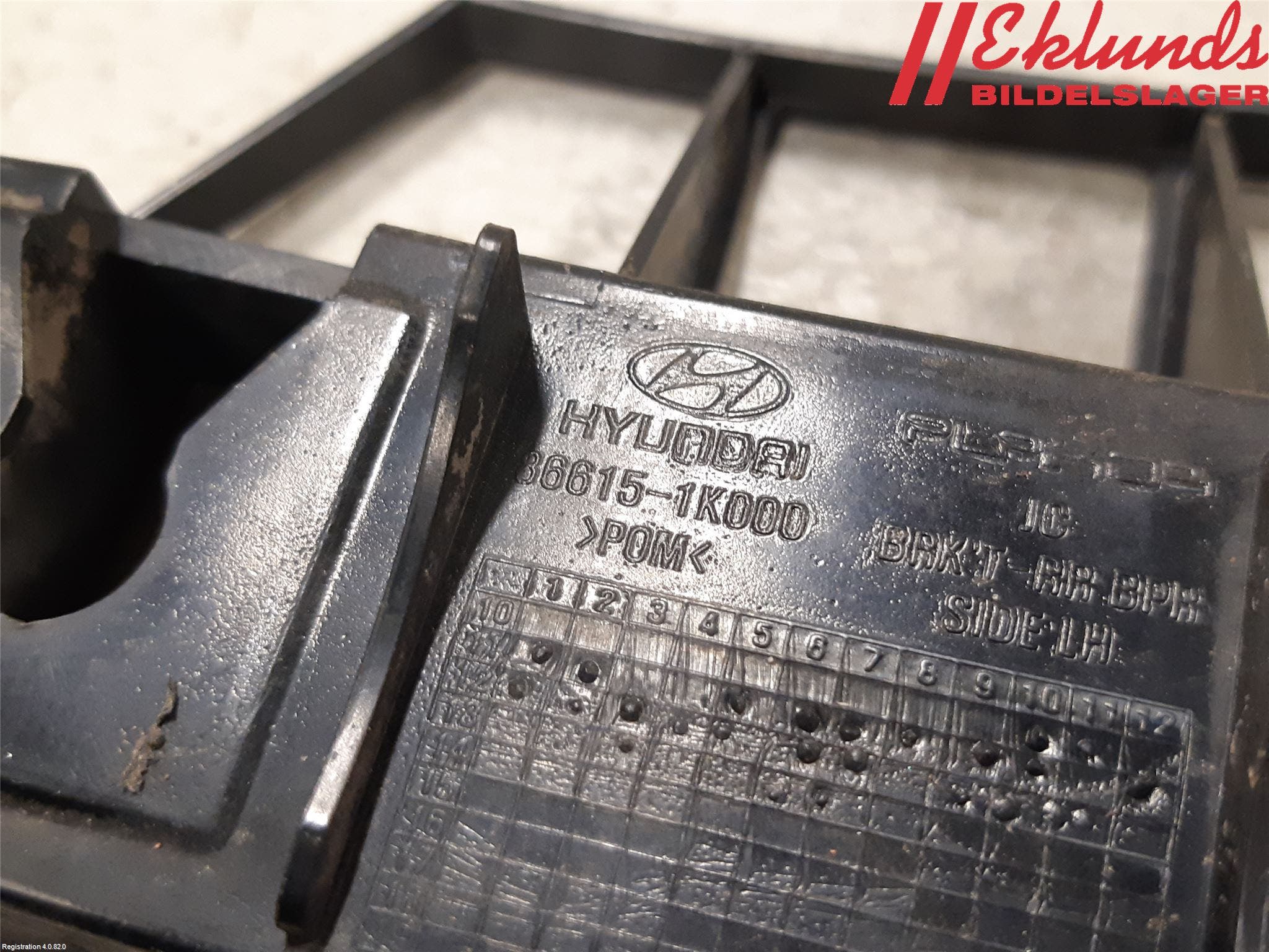 Hyundai ix20 Stötfångarfäste Bak Vä