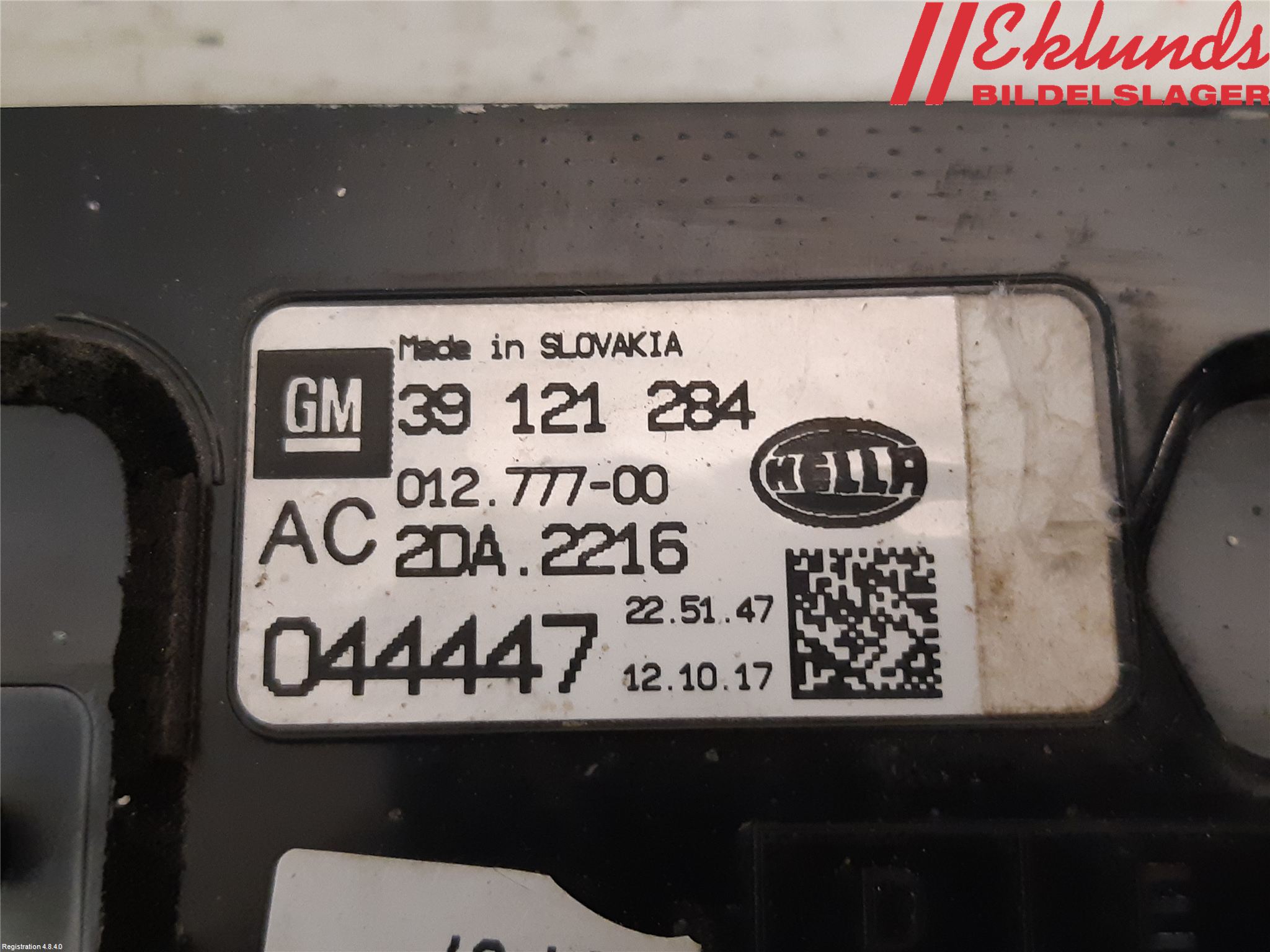 Opel INSIGNIA 17- Bromsljus Bakruta