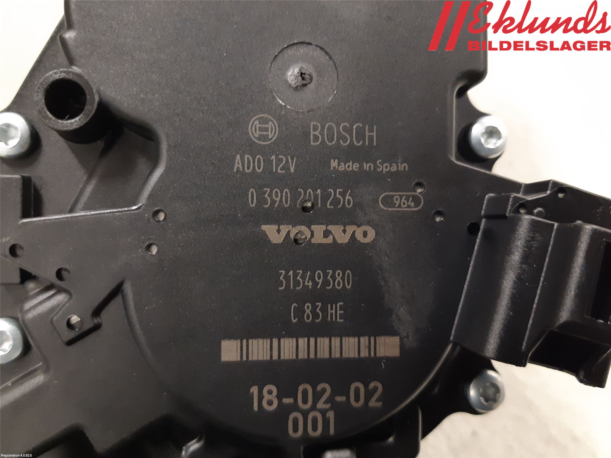 Volvo V90 17->> Torkarmotor Baklucka