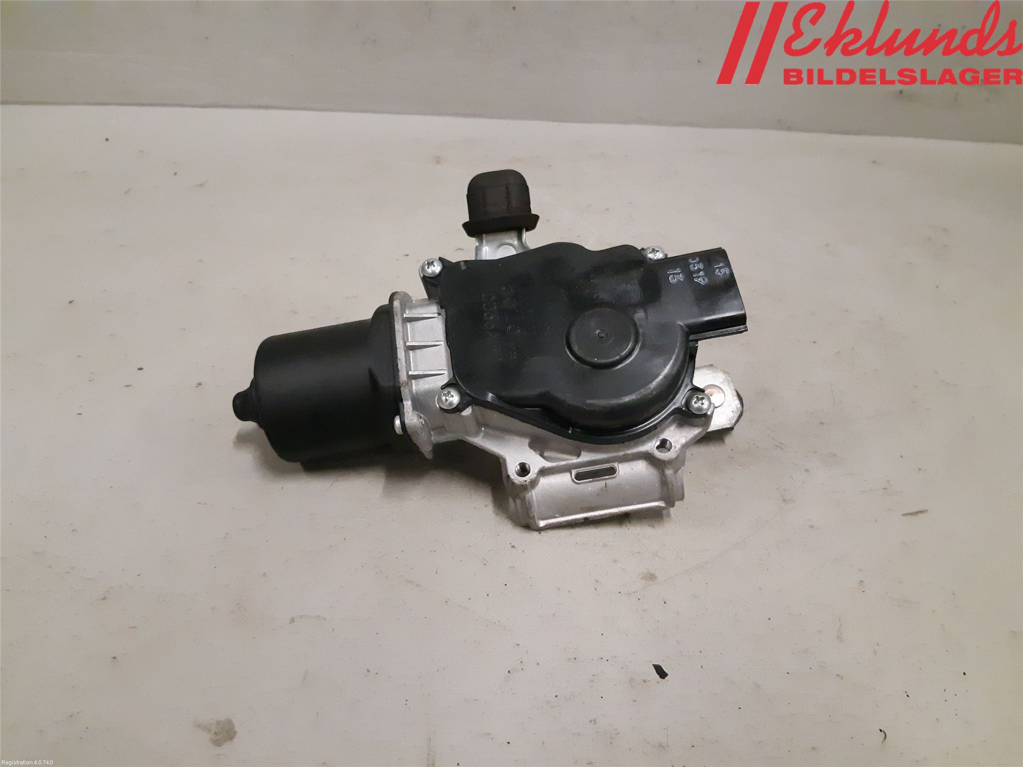 Renault CAPTUR 13-19 Torkarmotor Vindruta